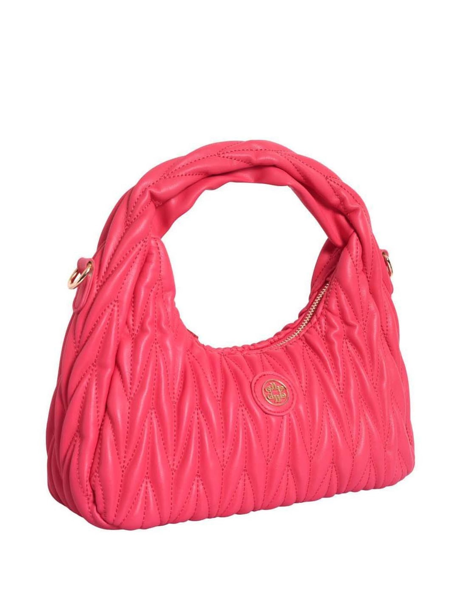 Buy Lino Perros Pink Printed Medium Handbag Online At Best Price @ Tata CLiQ