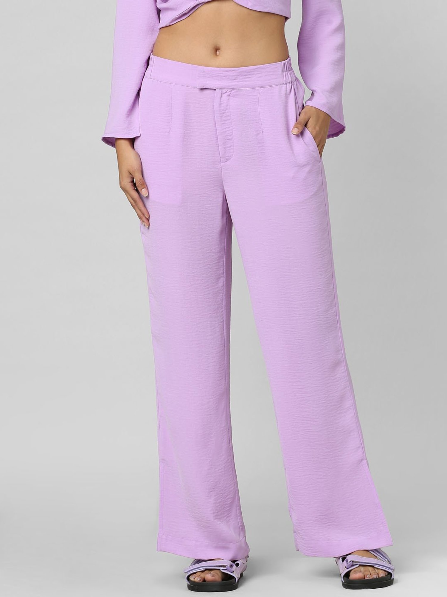 Lavender pants womens best sale