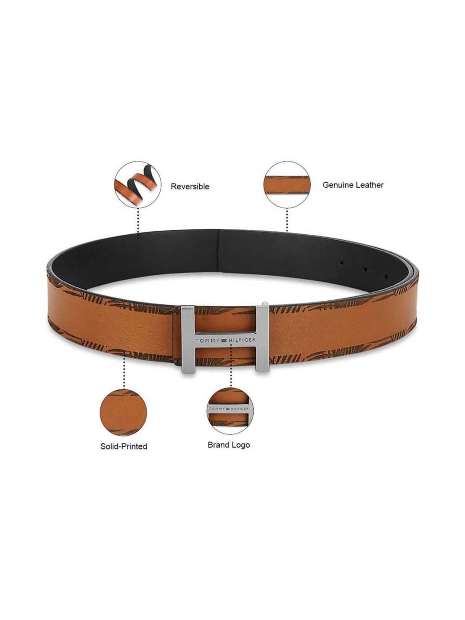 Buy Tommy Hilfiger Yangy Brown Leather Waist Belt for Men Online At Best  Price @ Tata CLiQ