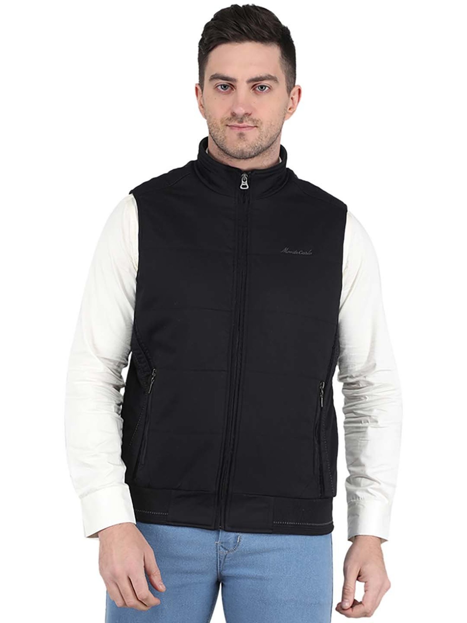 Buy Monte Carlo Solid Bomber Jacket - Jackets for Men 23854982 | Myntra