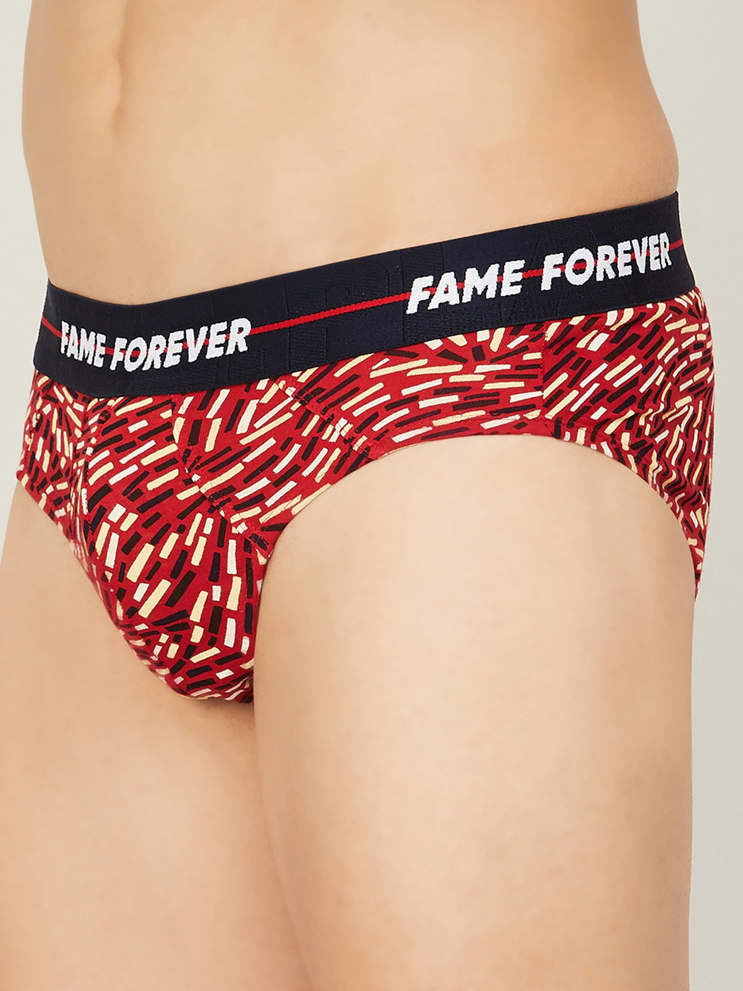 American Eagle Outfitters Red Regular Fit Printed Briefs