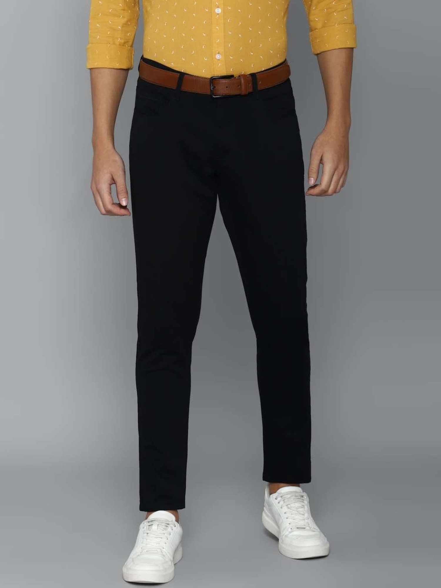 Buy Blue Trousers & Pants for Men by LOUIS PHILIPPE Online | Ajio.com