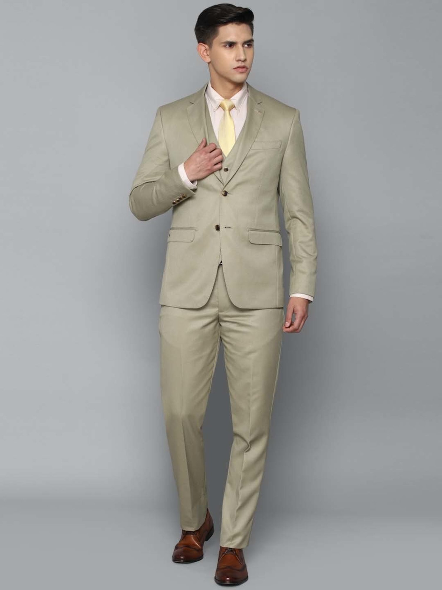 Buy Khaki 3P-Suit Sets for Men by LOUIS PHILIPPE Online