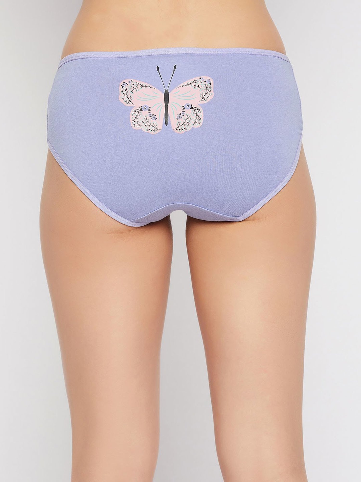 Nykd By Nykaa Cotton Mid Waist Boyshort Panties With Inner Elastic For  Women - Nyp082