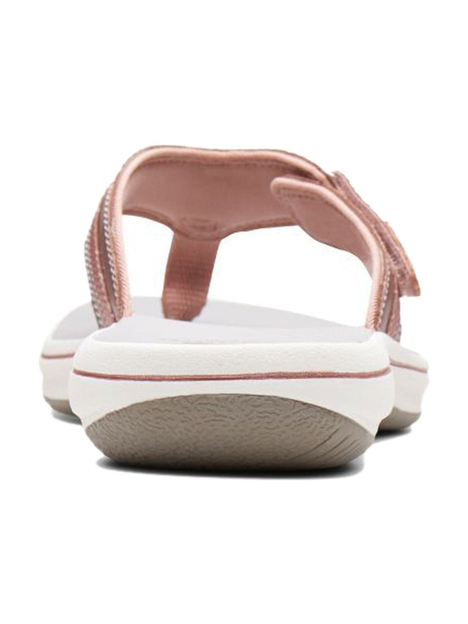 Buy Clarks Women s Brinkley Sea Rose Gold Thong Sandals for Women