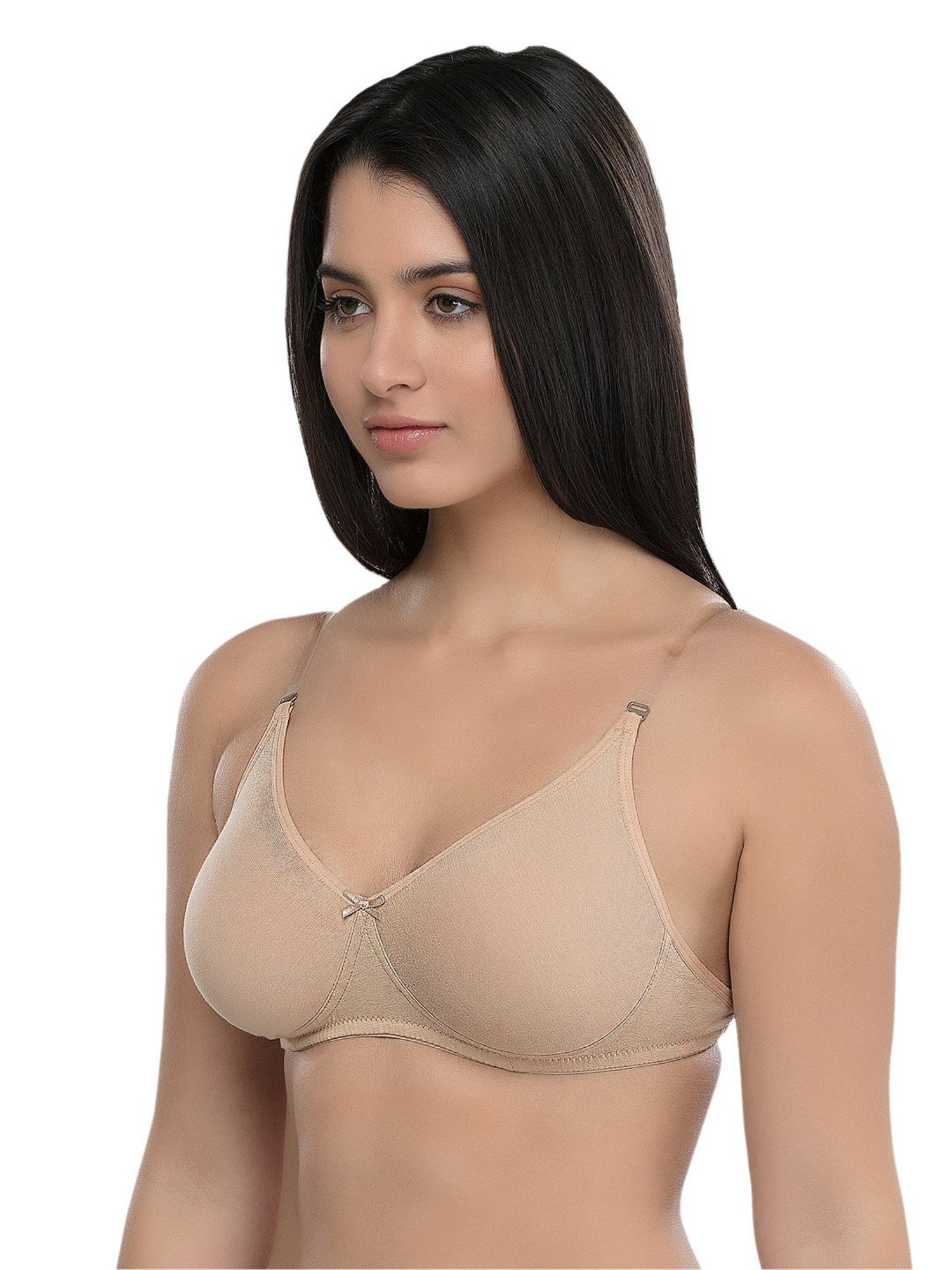 Wunderlove by Westside Cream Invisible Lace Bra