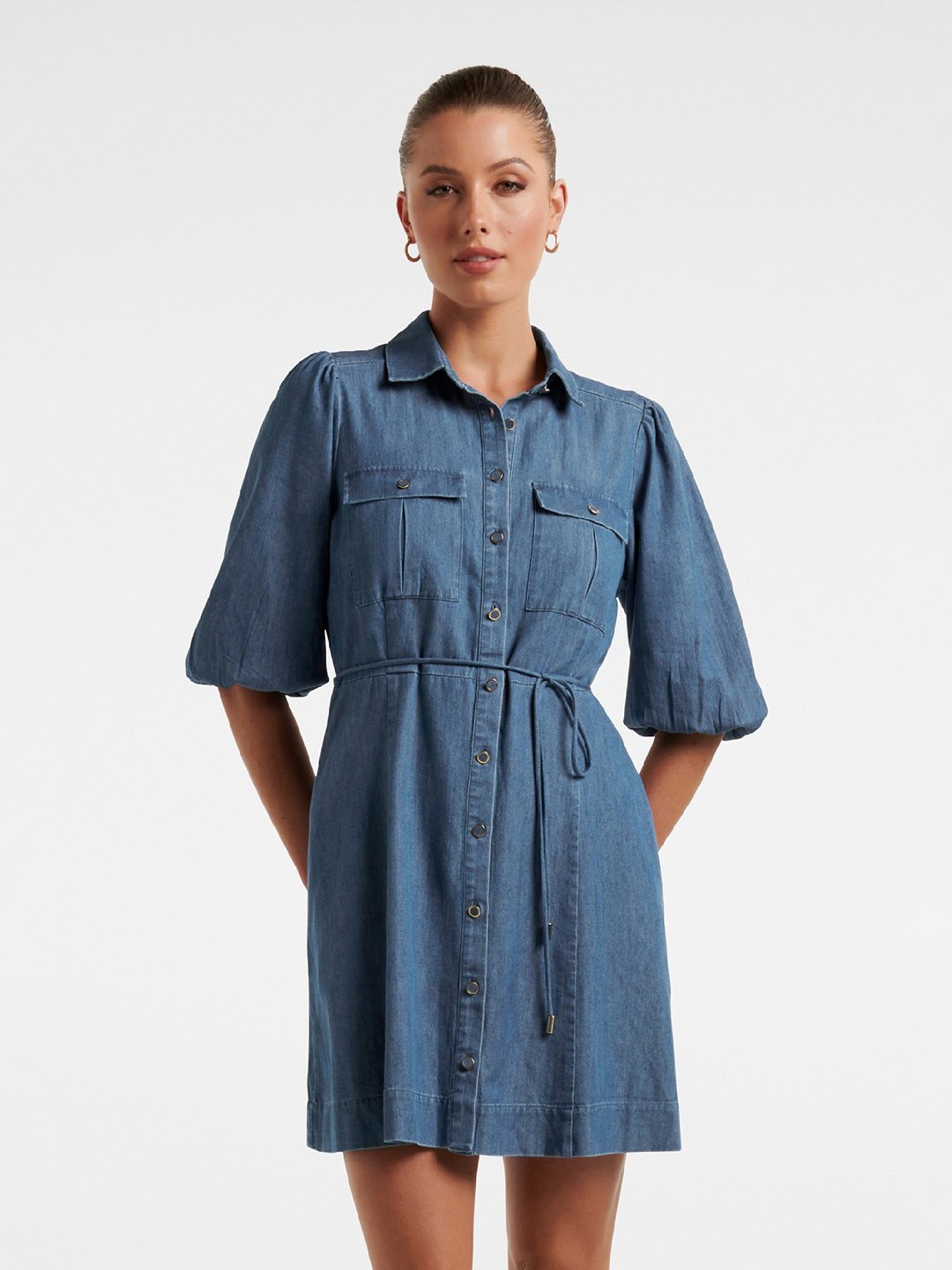 Three Outfits, One Dress | Chambray shirt outfits, Shirt over dress, Shirt  dress outfit