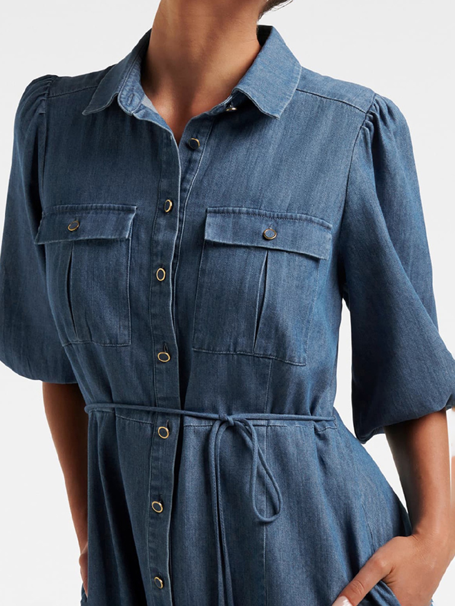 The best denim dresses to buy now and wear forever