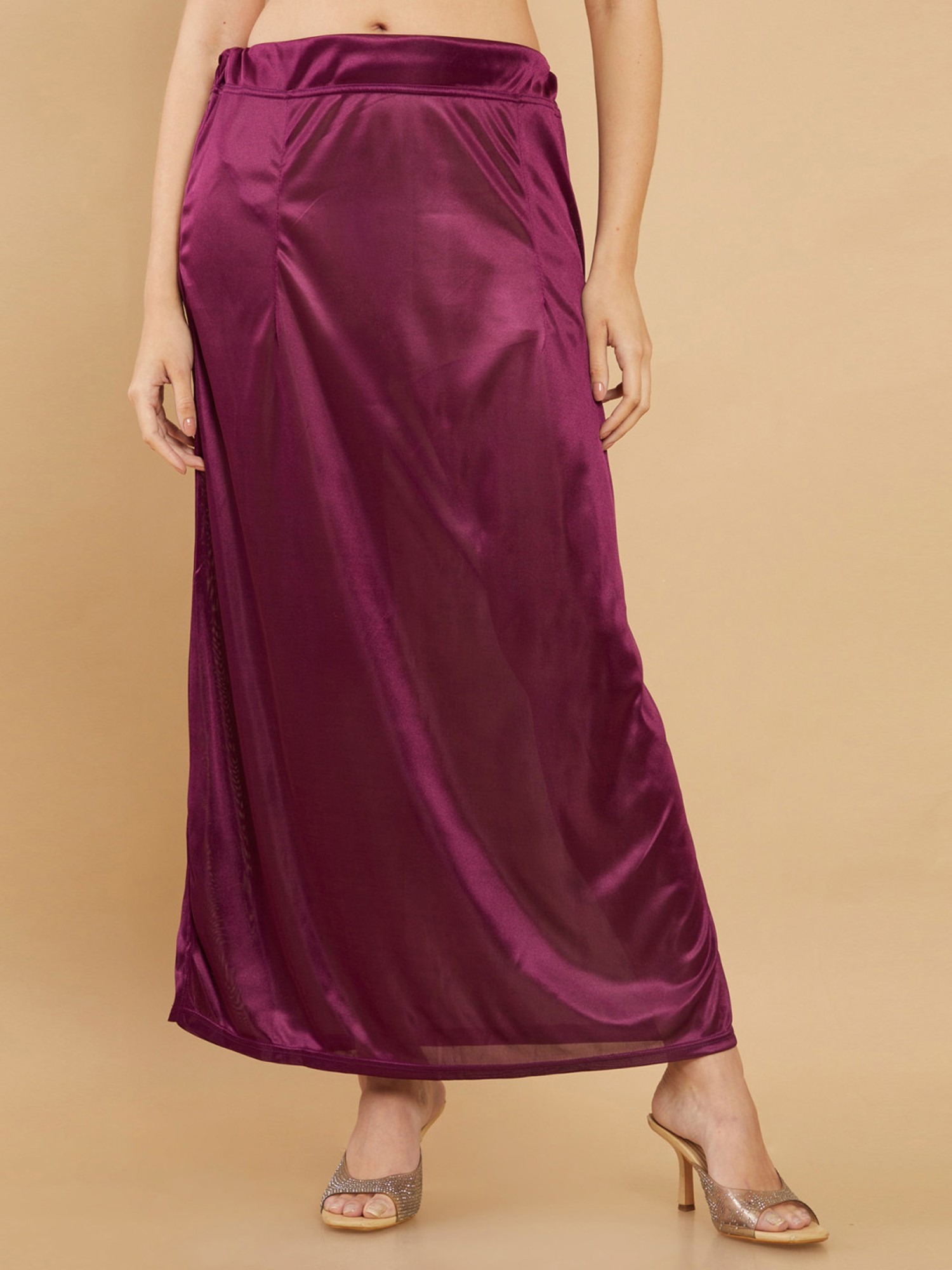 Buy Soch Purple Plain Saree Shapewear for Women Online @ Tata CLiQ