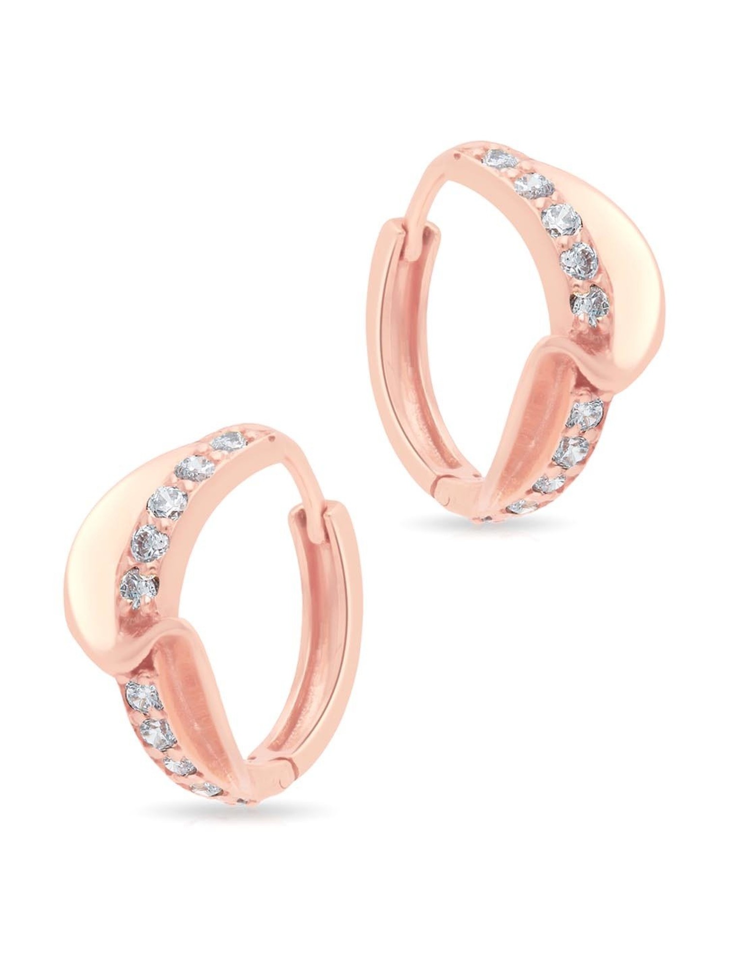 Buy Melorra 18k Gold Jam on Minimal Earrings for Women Online At Best Price   Tata CLiQ