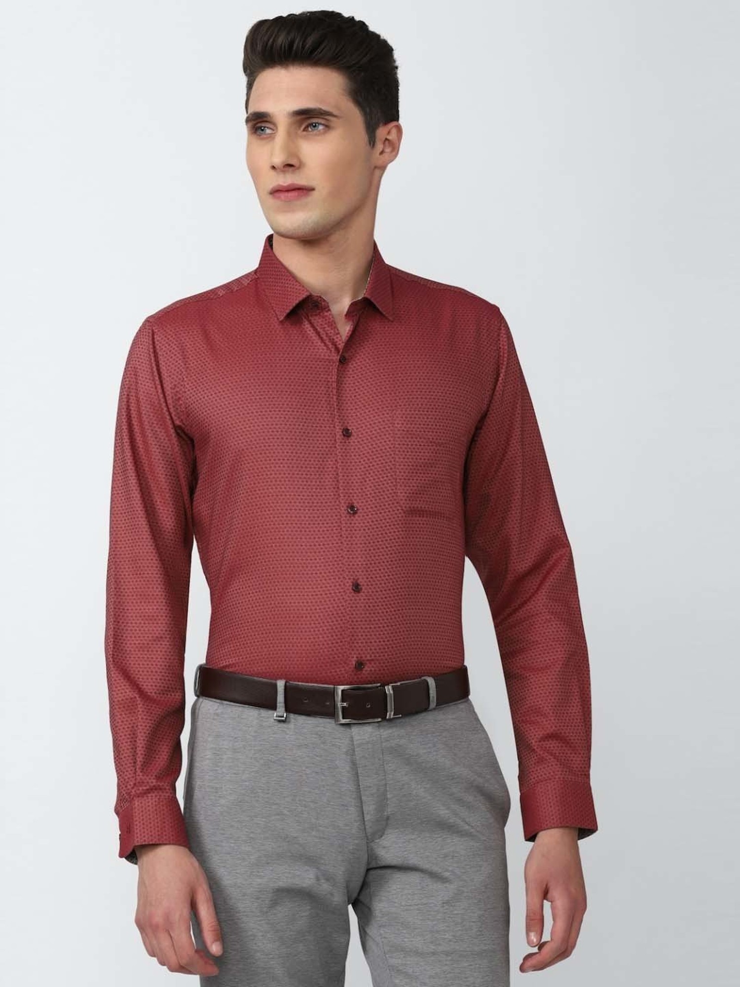Peter England TShirts  Buy Peter England Grey Tshirt Joggers Combo Online   Nykaa Fashion