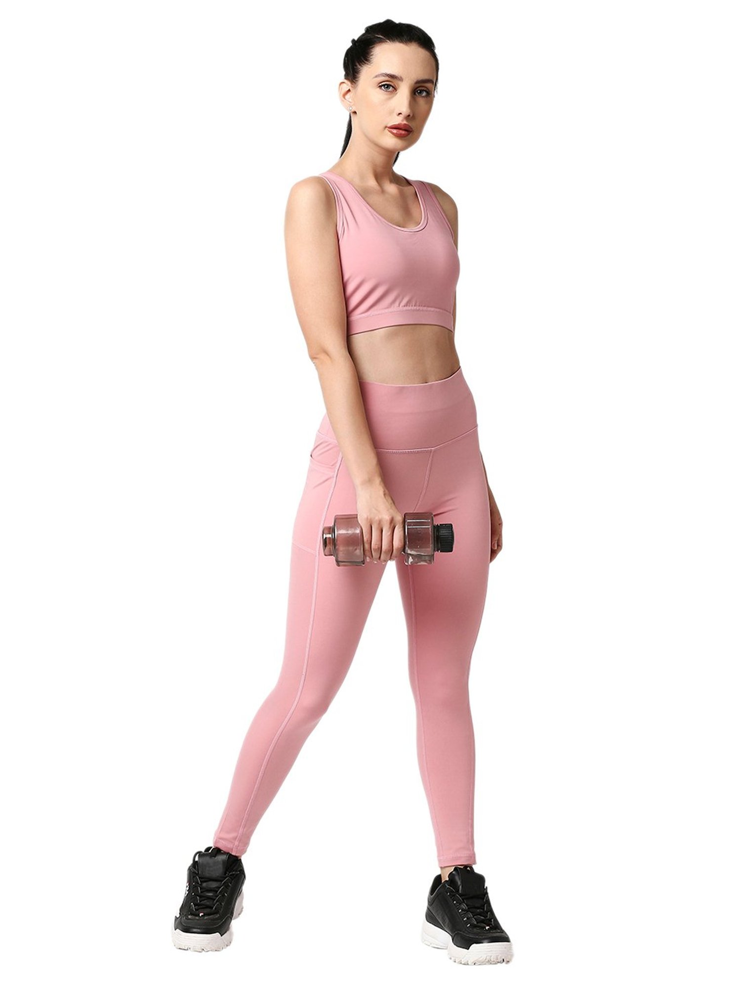 Buy Soie Pink Sports Bra for Women's Online @ Tata CLiQ