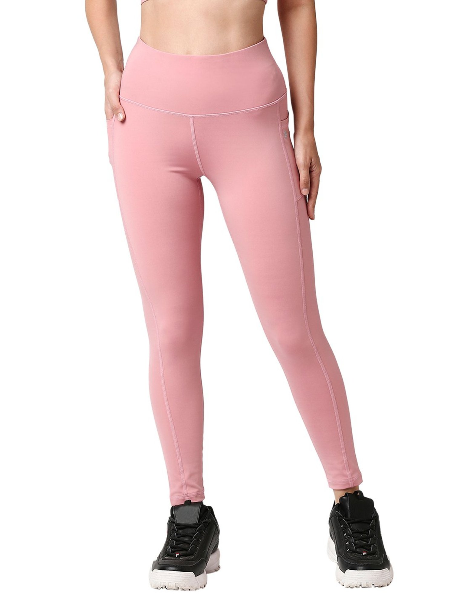 Buy KAPPA Pink High Rise Tights for Women Online @ Tata CLiQ