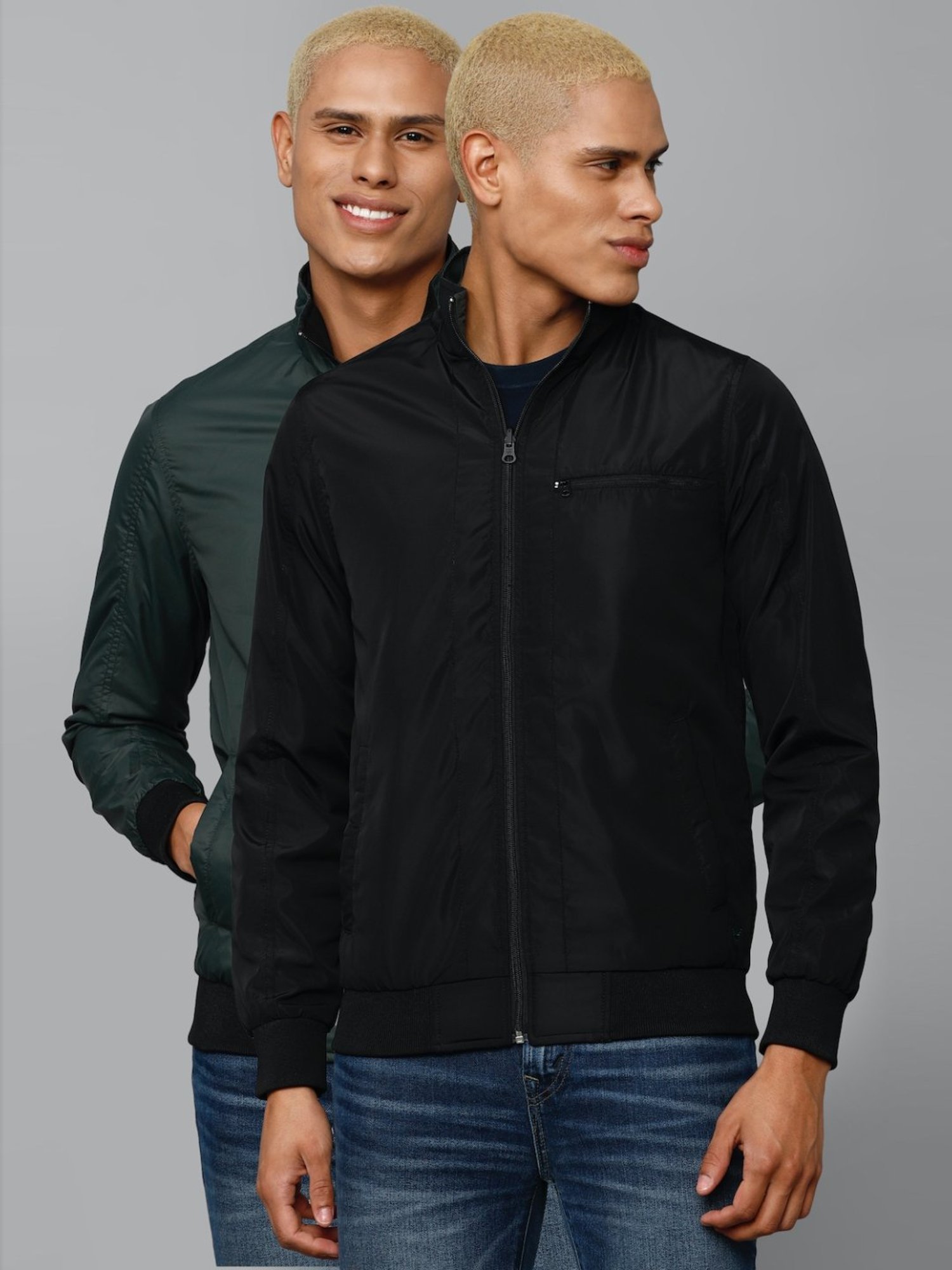 Allen Solly Full Sleeve Solid Men Jacket - Buy Allen Solly Full Sleeve  Solid Men Jacket Online at Best Prices in India | Flipkart.com