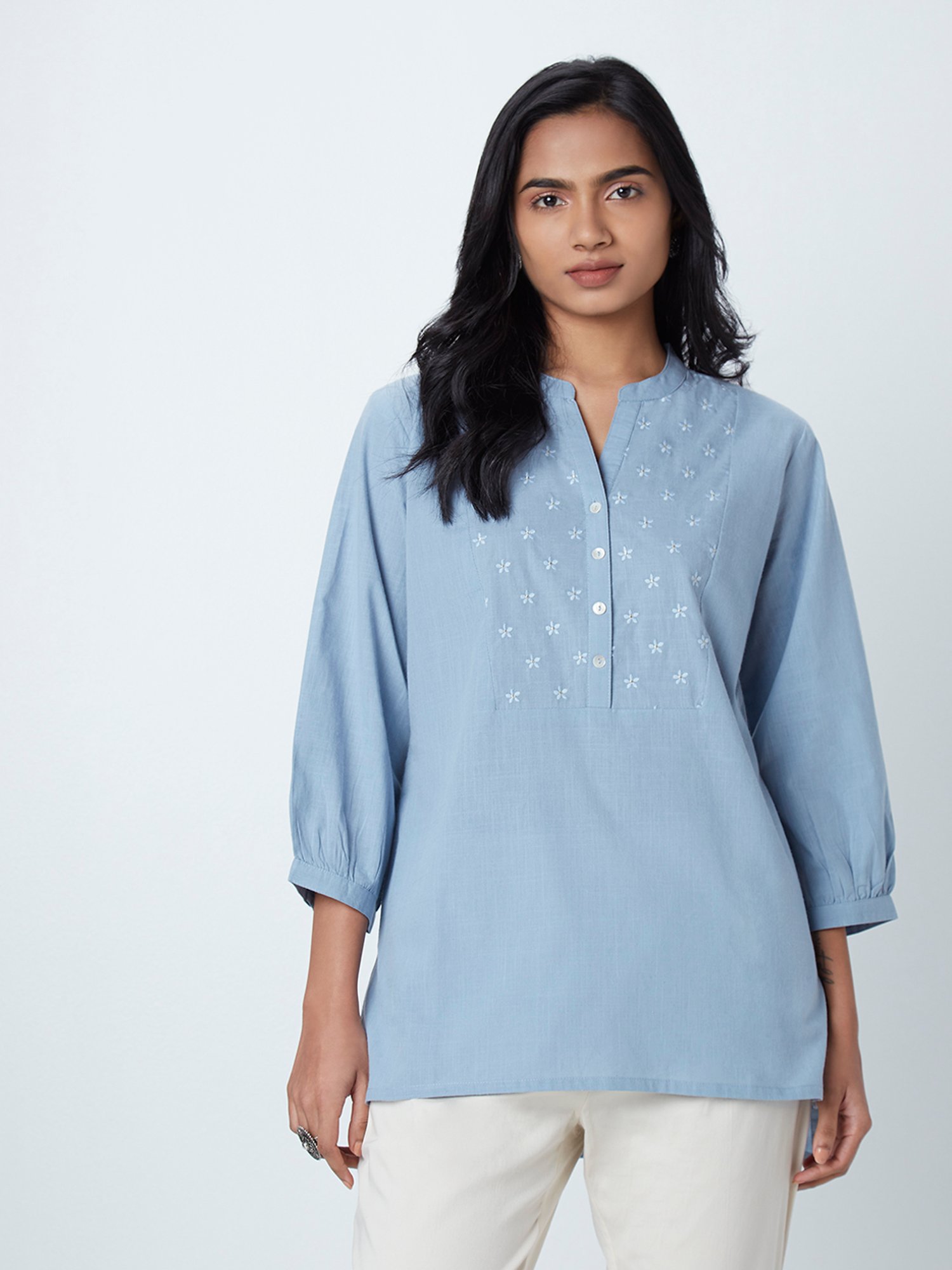 Shop Utsa Multicolour FloralPrint Straight Kurta Online  Westside