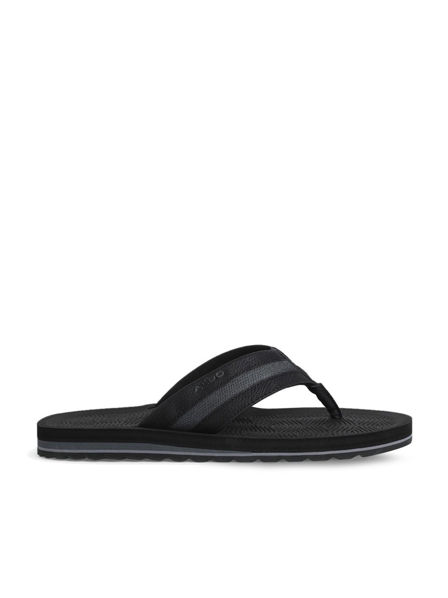 Black Leather Sandals - Nappa Leather Thong Sandals - Flip Flops - Lulus