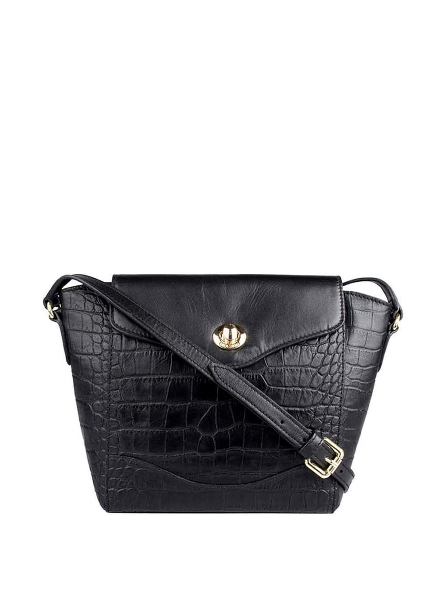 Buy Black Infinite 03 Sling Bag Online - Hidesign