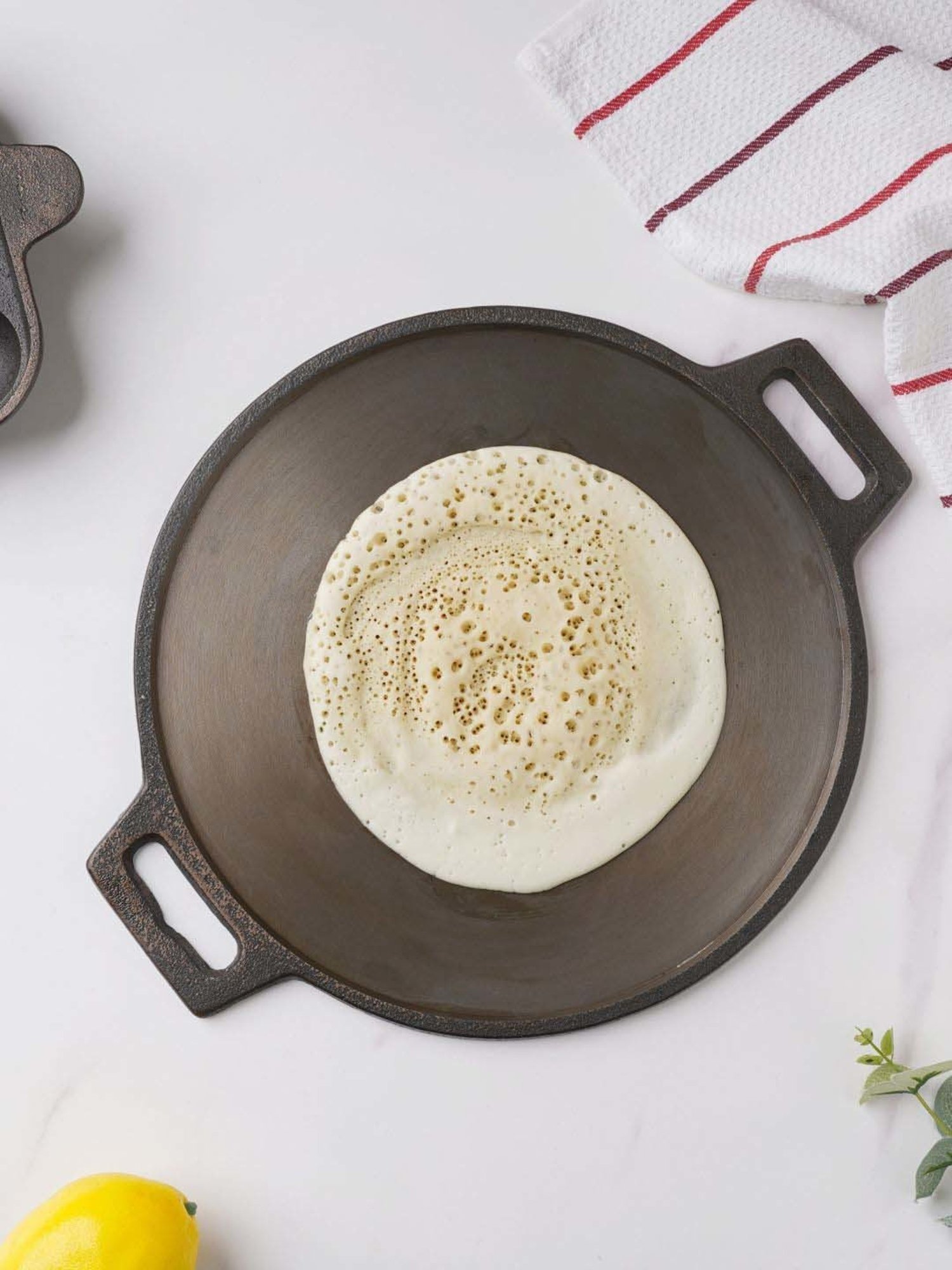 Buy The Indus Valley Super Smooth Cast Iron Tawa for Dosa/Chapathi