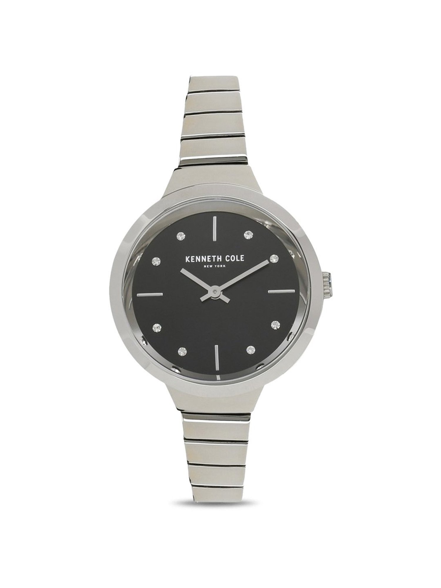 Analog + Digital Water Resistant Textured Silicone Strap Watch | Kenneth  Cole