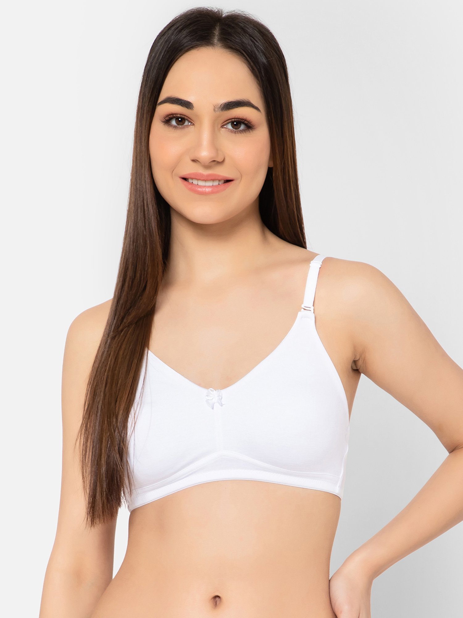 Buy Clovia White Full Coverage T-Shirt Bra for Women Online @ Tata CLiQ