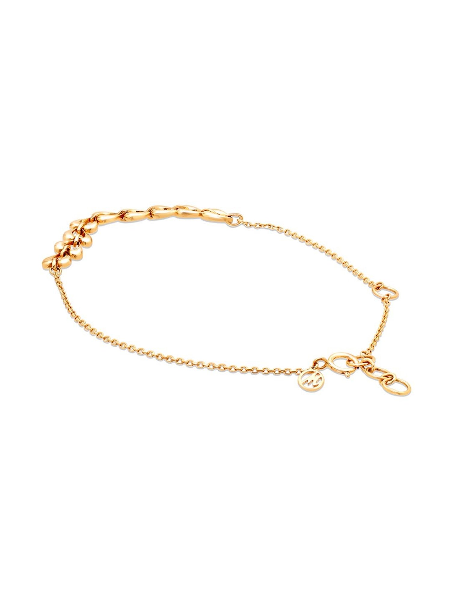 Buy Mia by Tanishq Evil Eye 14k Gold & Diamond Mangalsutra Bracelet Online  At Best Price @ Tata CLiQ