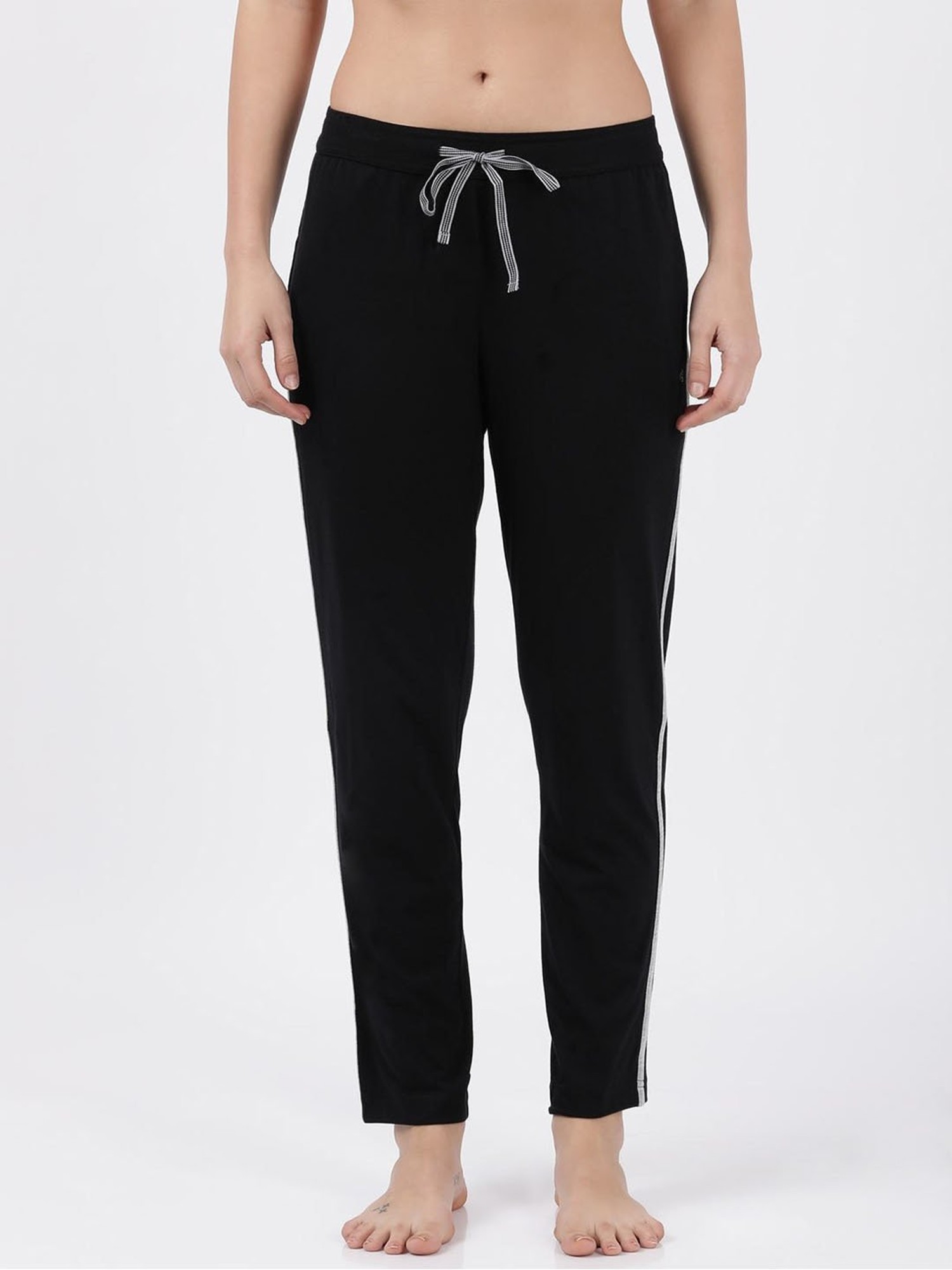 MYO Plain Cotton Stylish Track Pants for Women for Daily use |Track Pants  for Women Combo Pack of 2 Size 34 Black:Grey : Amazon.in: Clothing &  Accessories