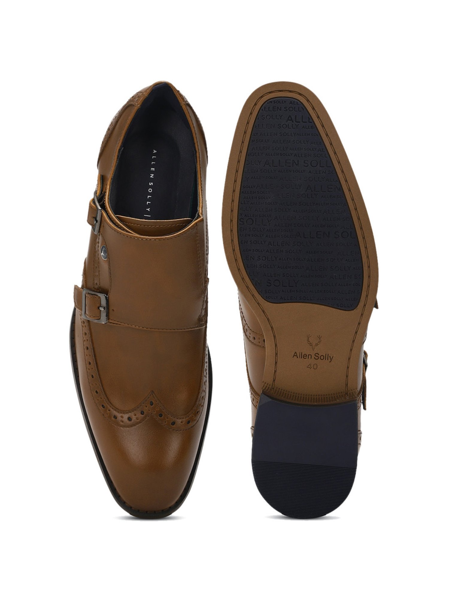 Allen solly best sale leather shoes