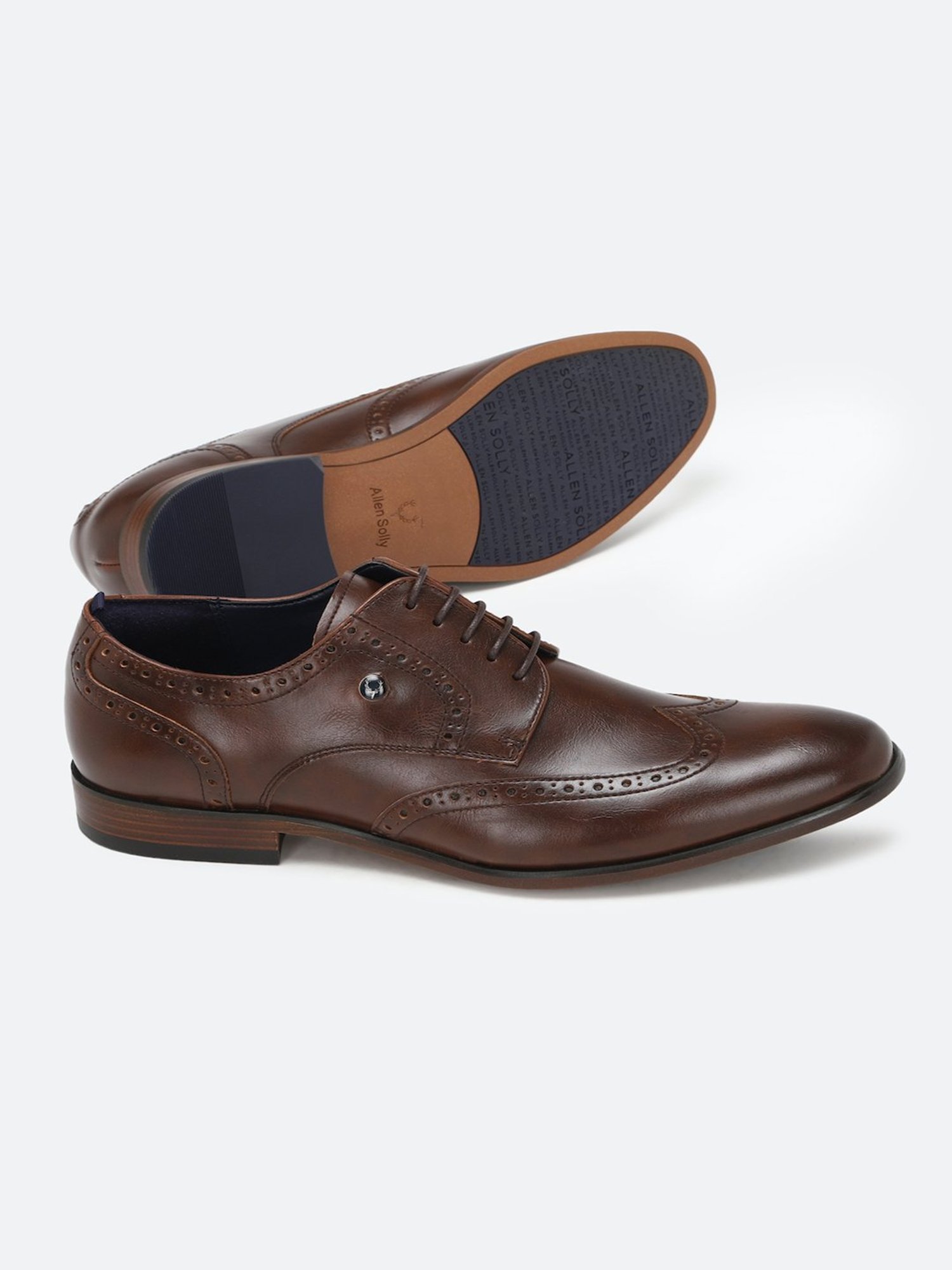 Allen solly deals leather shoes