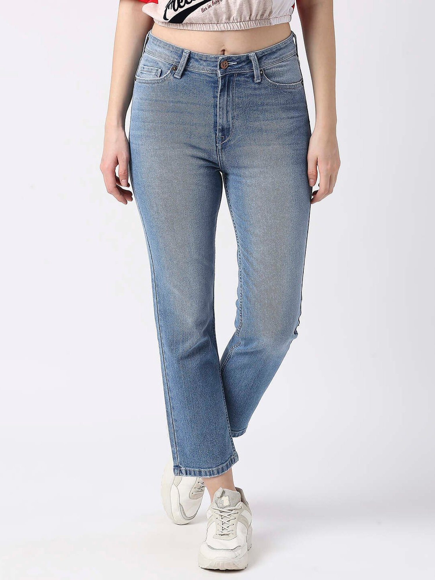 Update more than 93 high waist straight fit jeans best