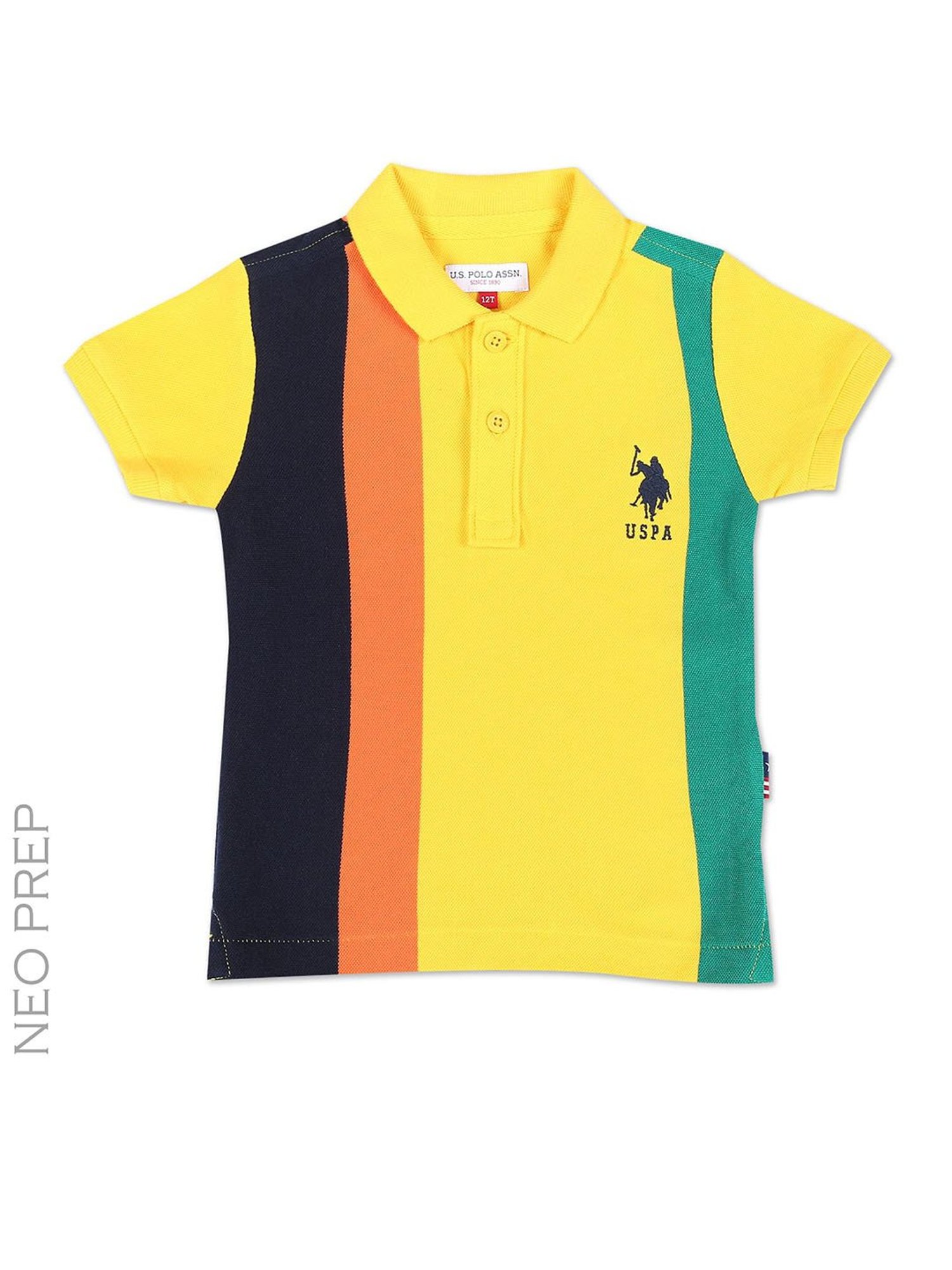 Buy U.S. Polo Assn. Kids Multicolor Color Block Leggings for Girls Clothing  Online @ Tata CLiQ