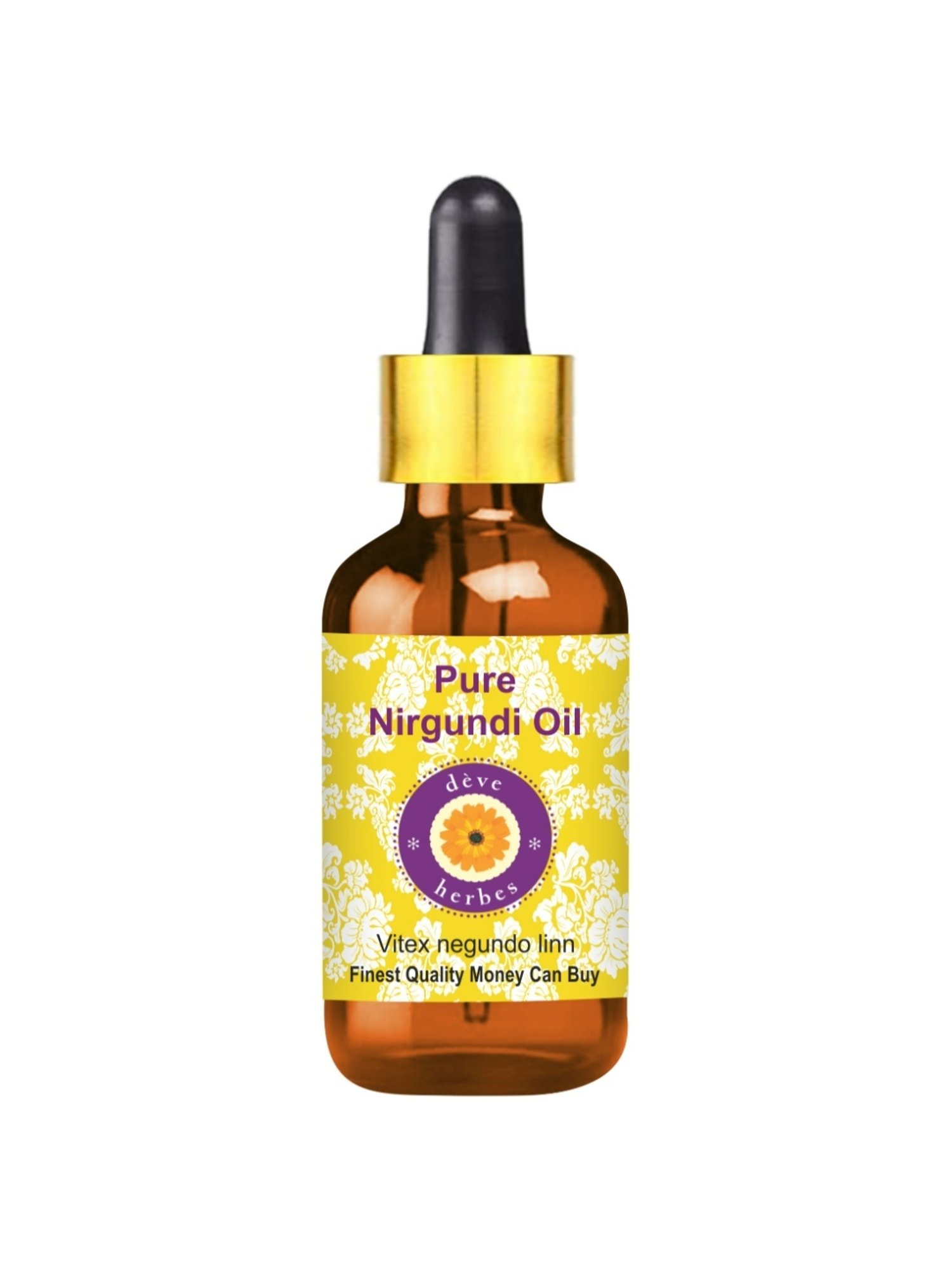 Buy Deve Herbes Pure Nirgundi Oil with Glass Dropper - 15 ml at