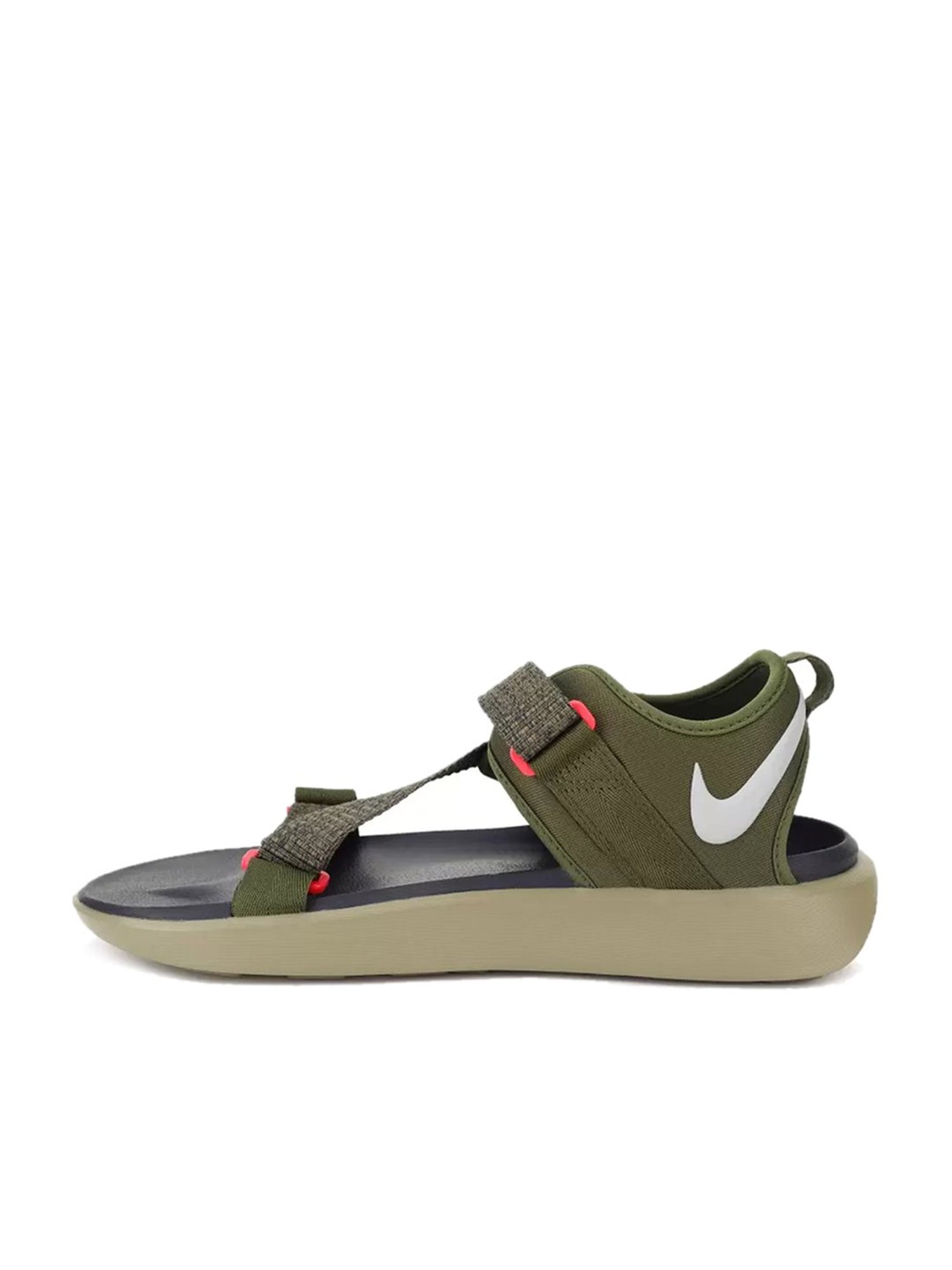 Buy Nike Men s Vista Green Floater Sandals for Men at Best Price