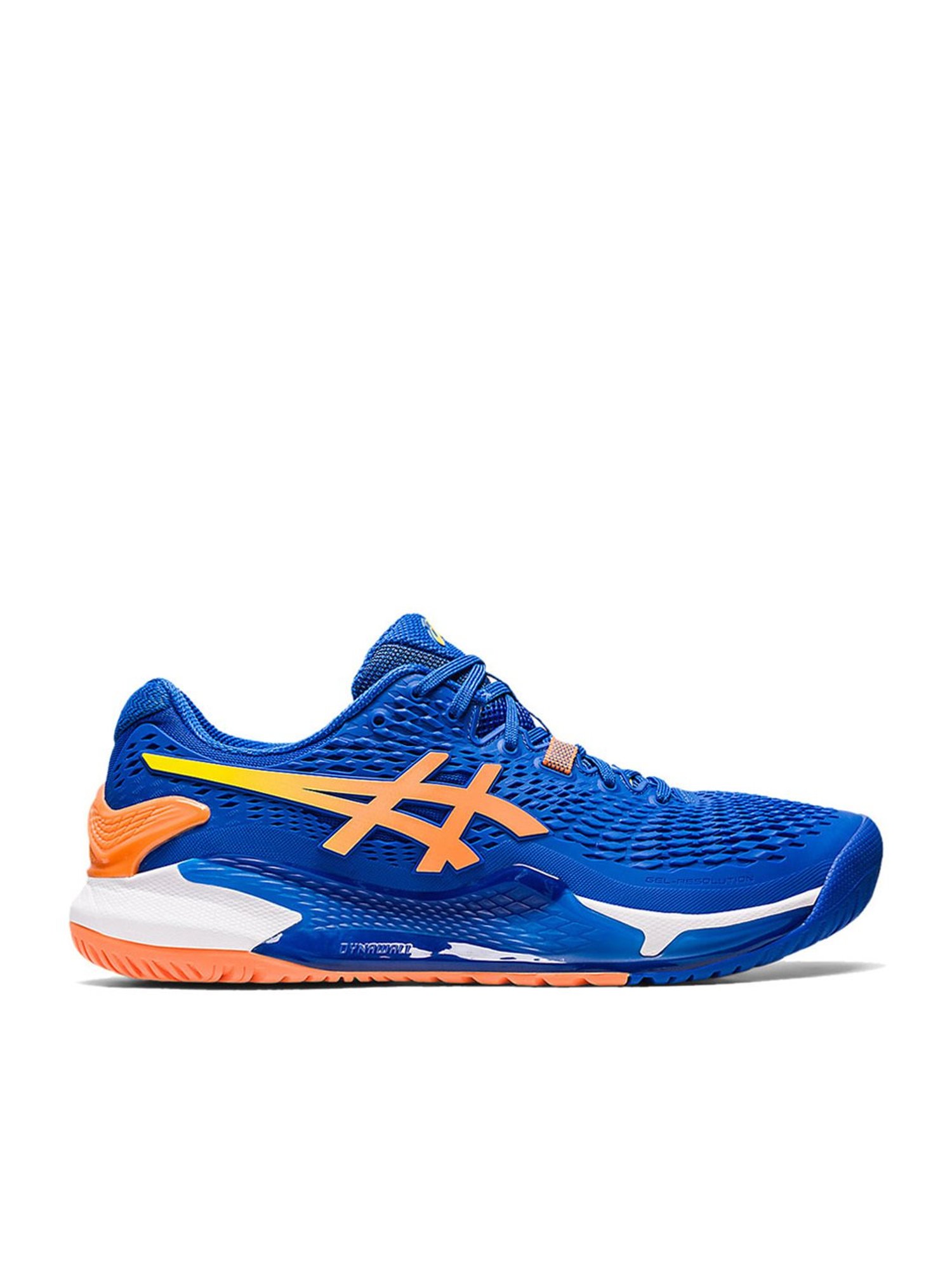 Buy Asics Men's GEL-Resolution 9 Tuna Blue Tennis Shoes for Men at