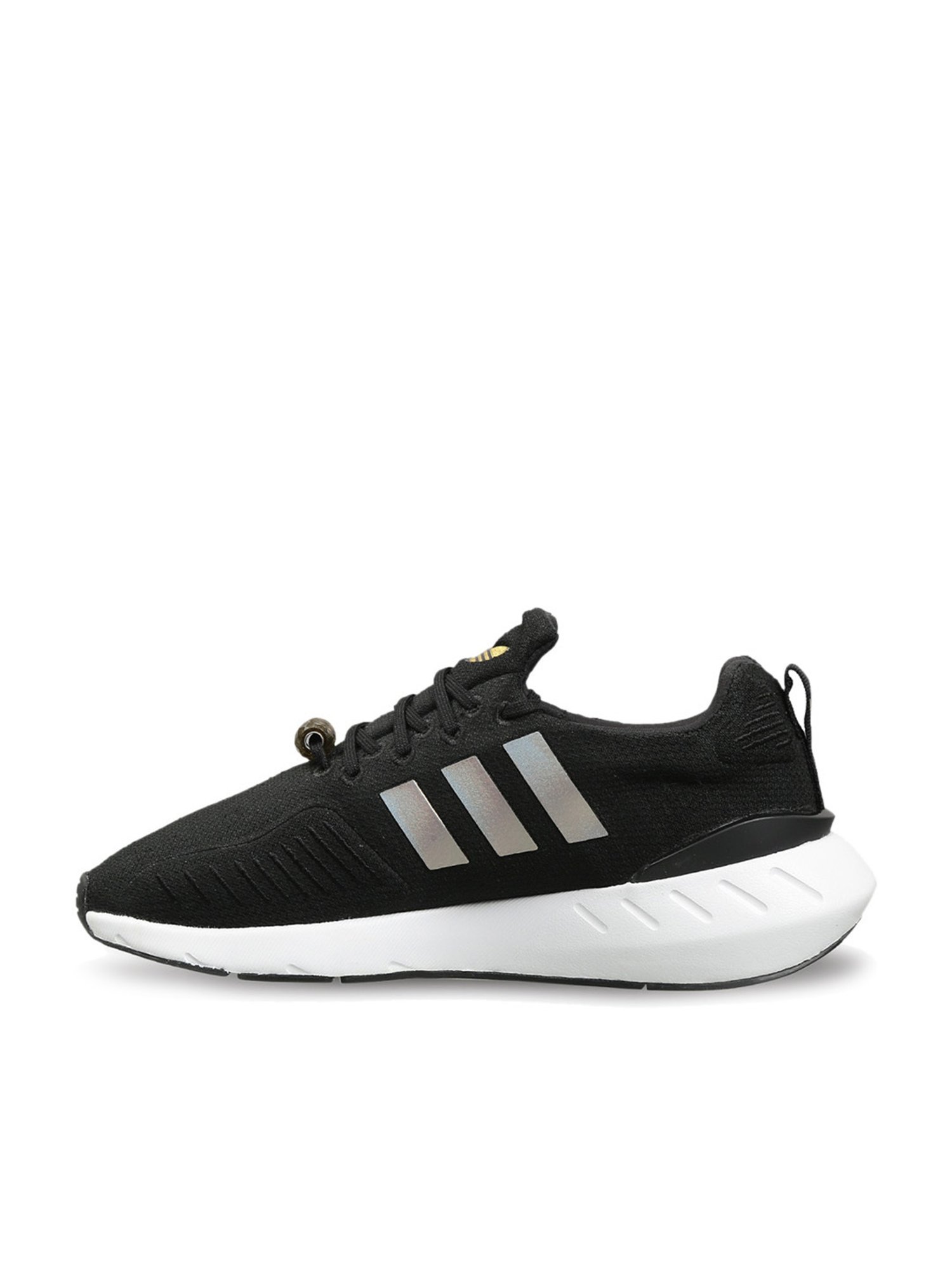 Swift run outlet black white womens