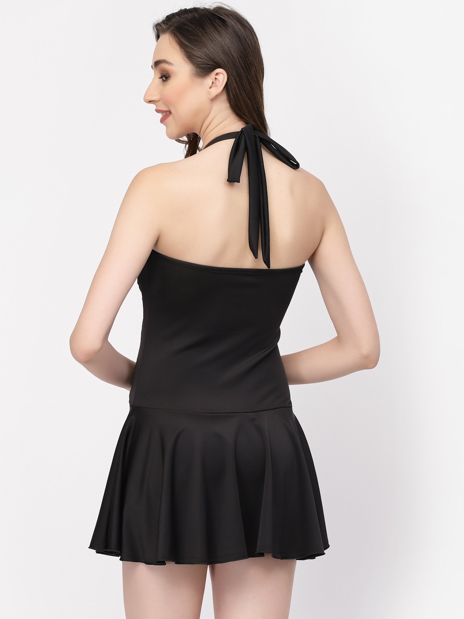 Cukoo Black Plain Swimwear