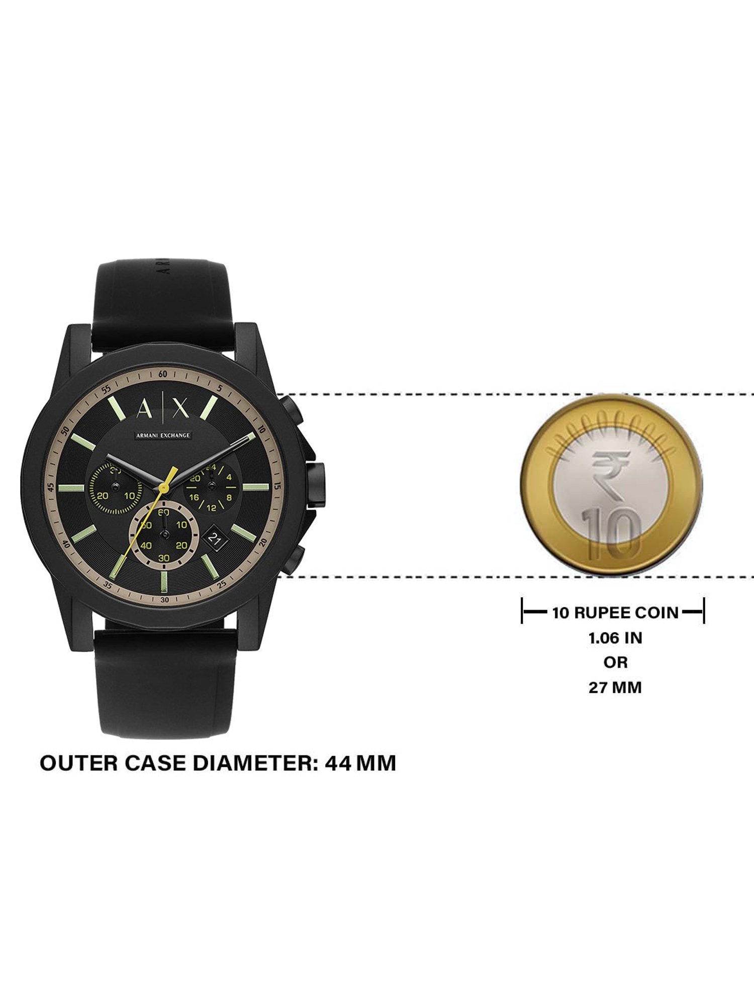 Armani Exchange Black Watch AX1343