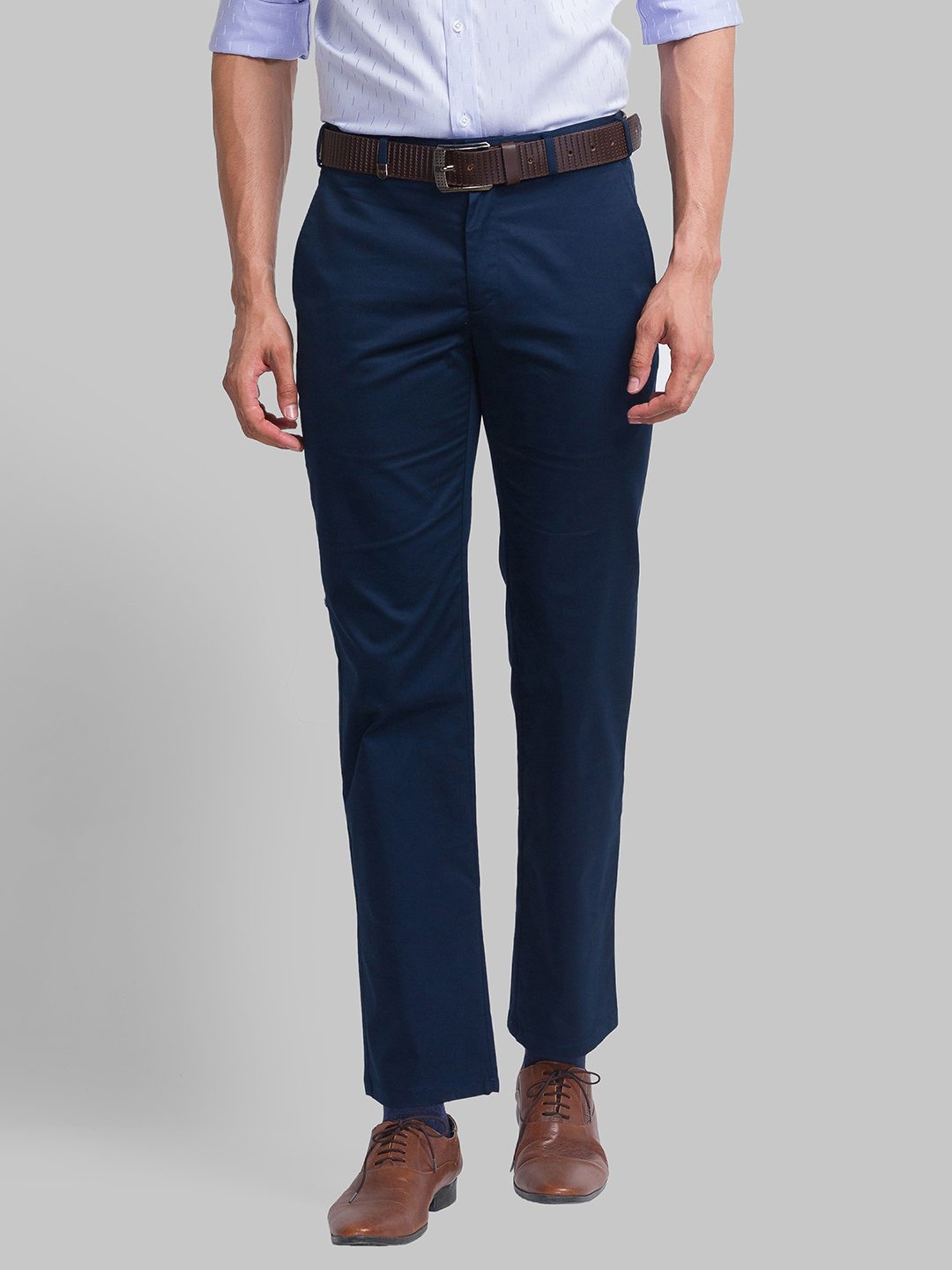Buy Louis Philippe Grey Trousers Online  779800  Louis Philippe