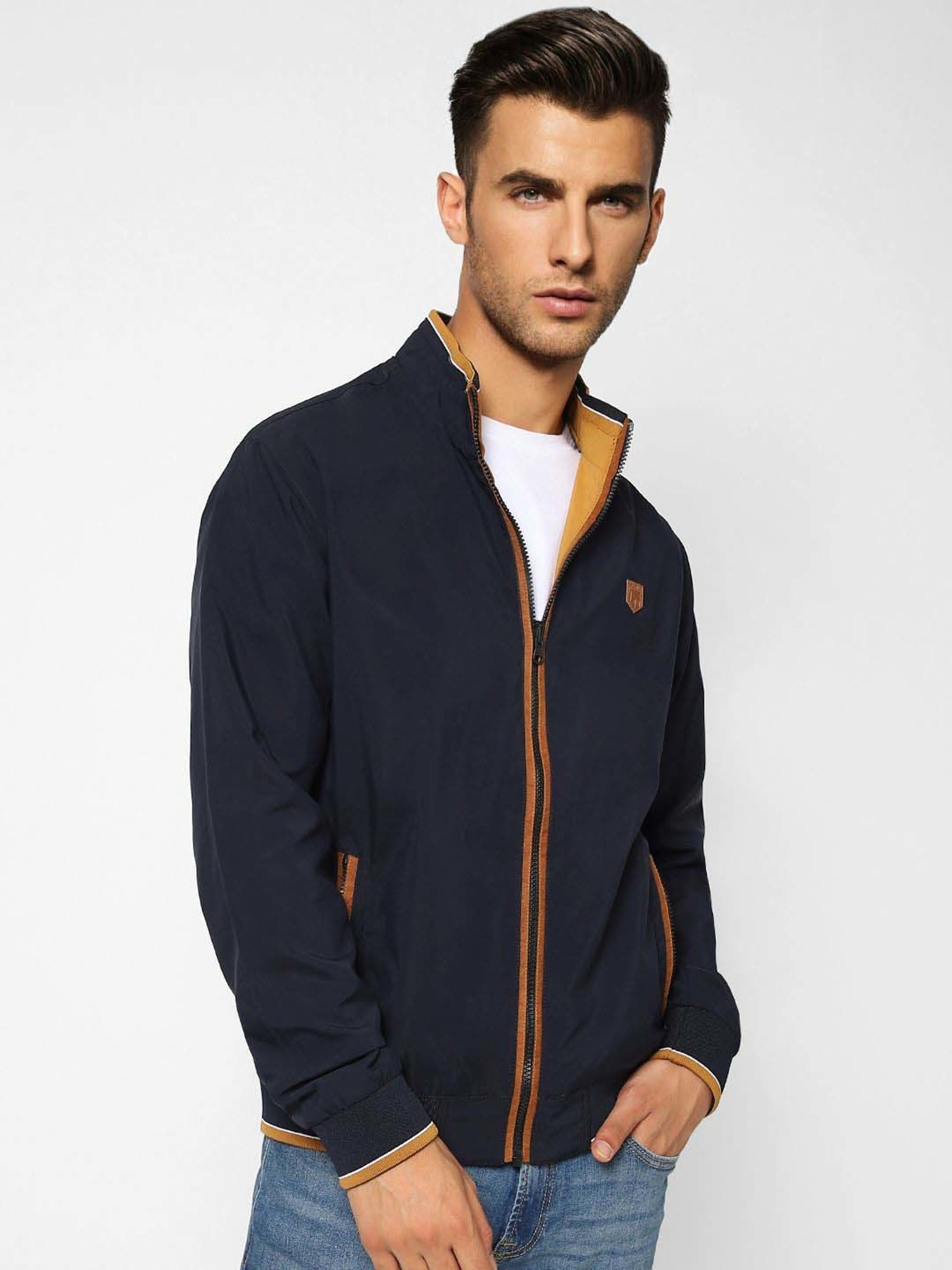 Jack & Jones Navy Regular Fit Jacket