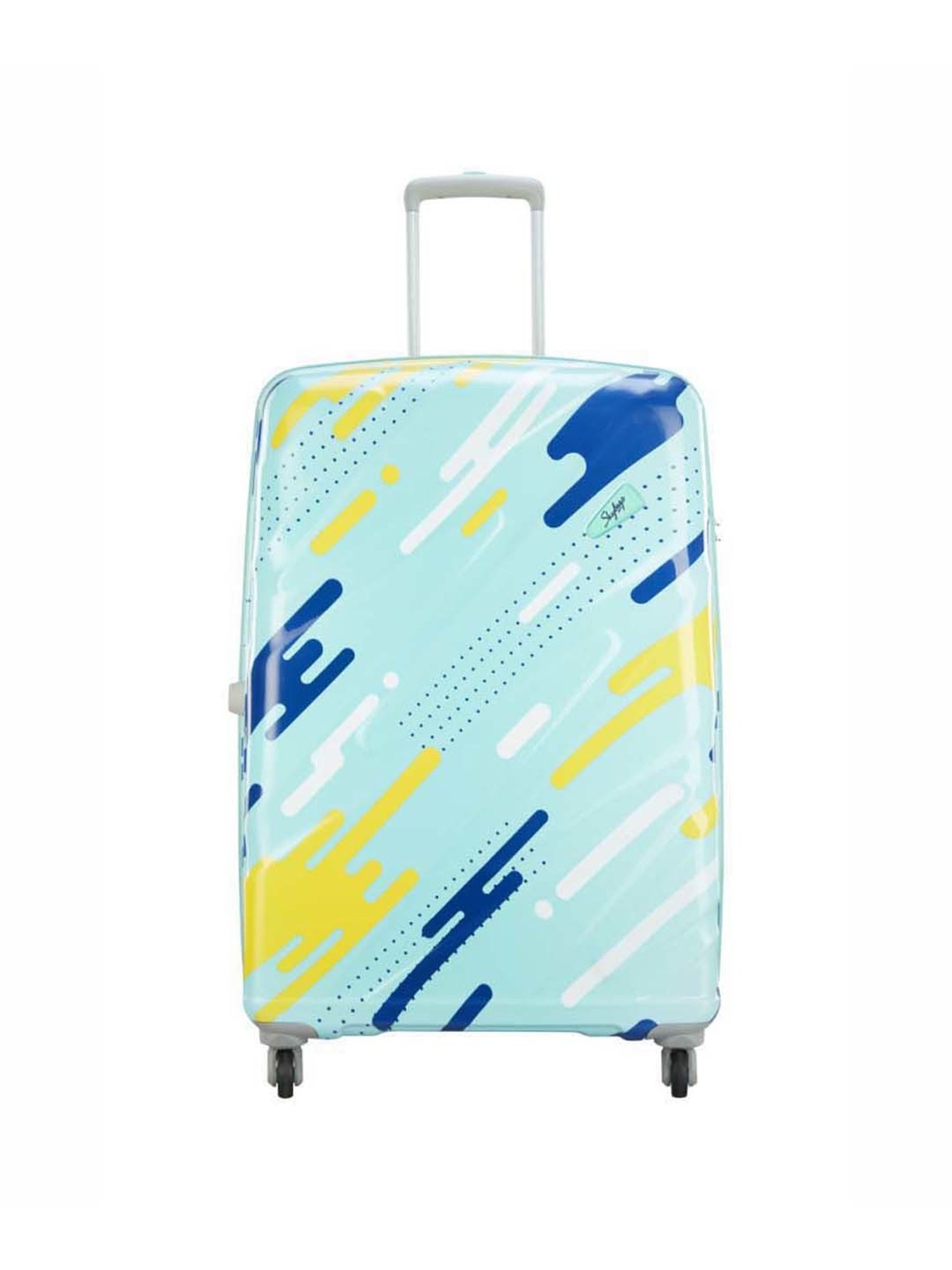 Skybags blue and white 2025 trolley