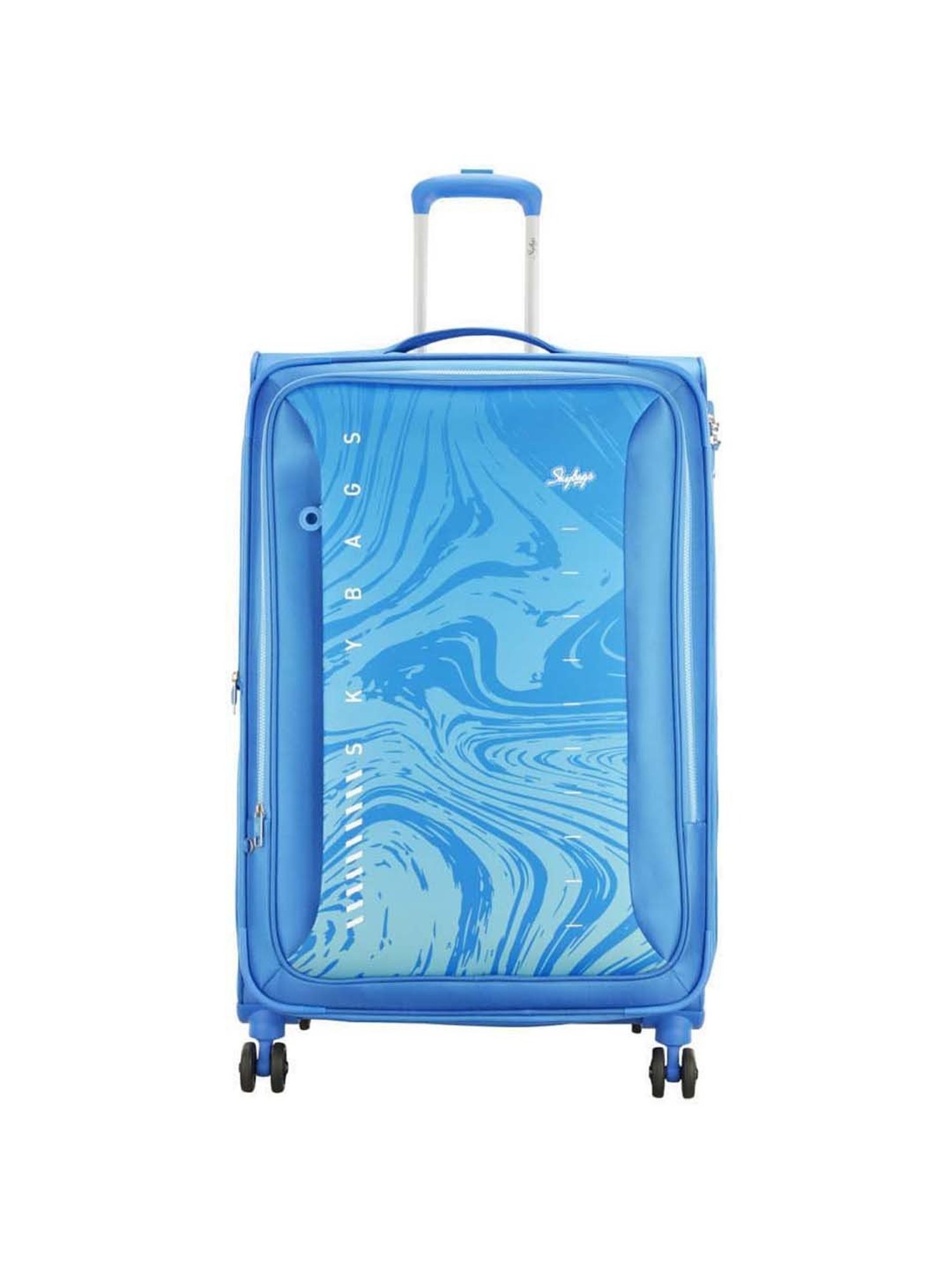 Buy Skybags Gradient Teal Printed Cabin Trolley Bag - 40 cm Online At Best  Price @ Tata CLiQ