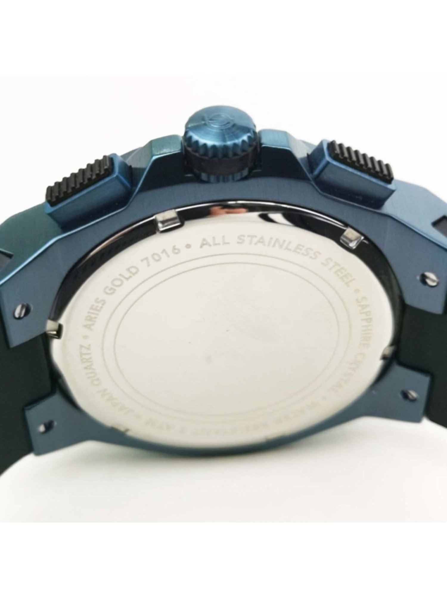Buy Aries Gold Eternal Quartz Black Round Dial Men's Watch G 1027 BKG-BKG  (M) Online