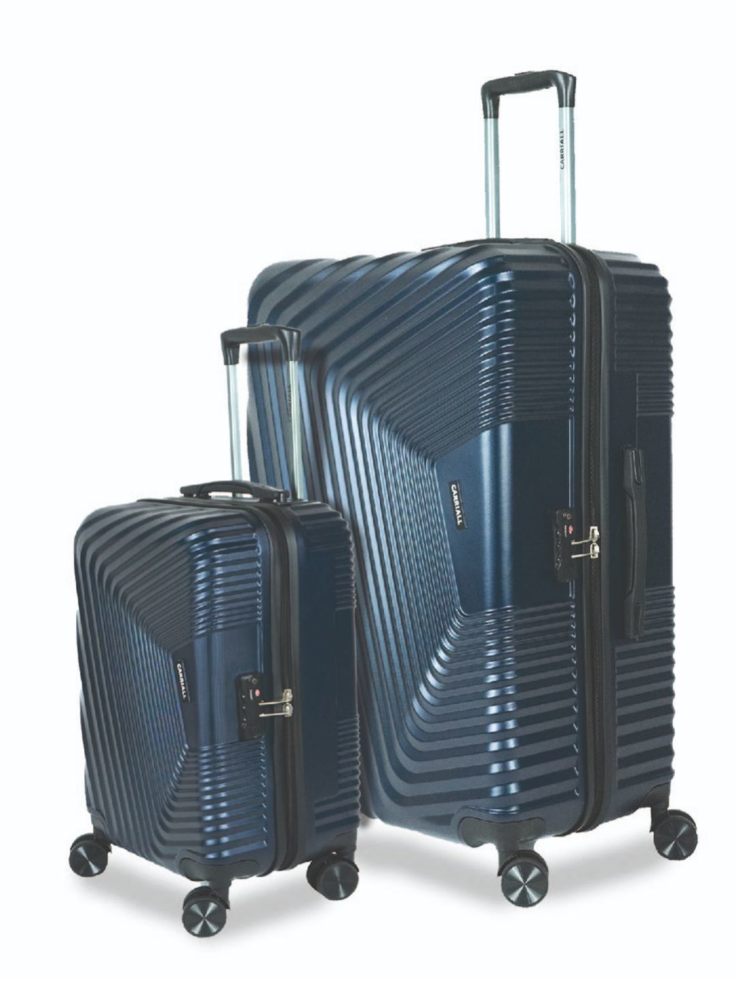 Carriall Groove smart Luggage Check-in Suitcase 8 Wheels - 28 inch Grey -  Price in India | Flipkart.com