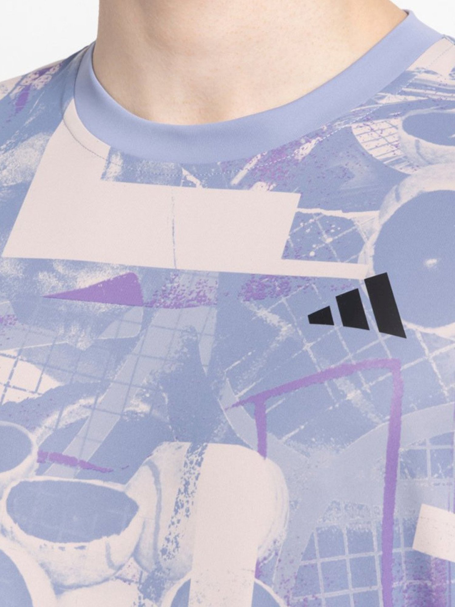 Buy Adidas Originals Purple Regular Fit Printed Sports T-Shirt for Mens  Online @ Tata CLiQ