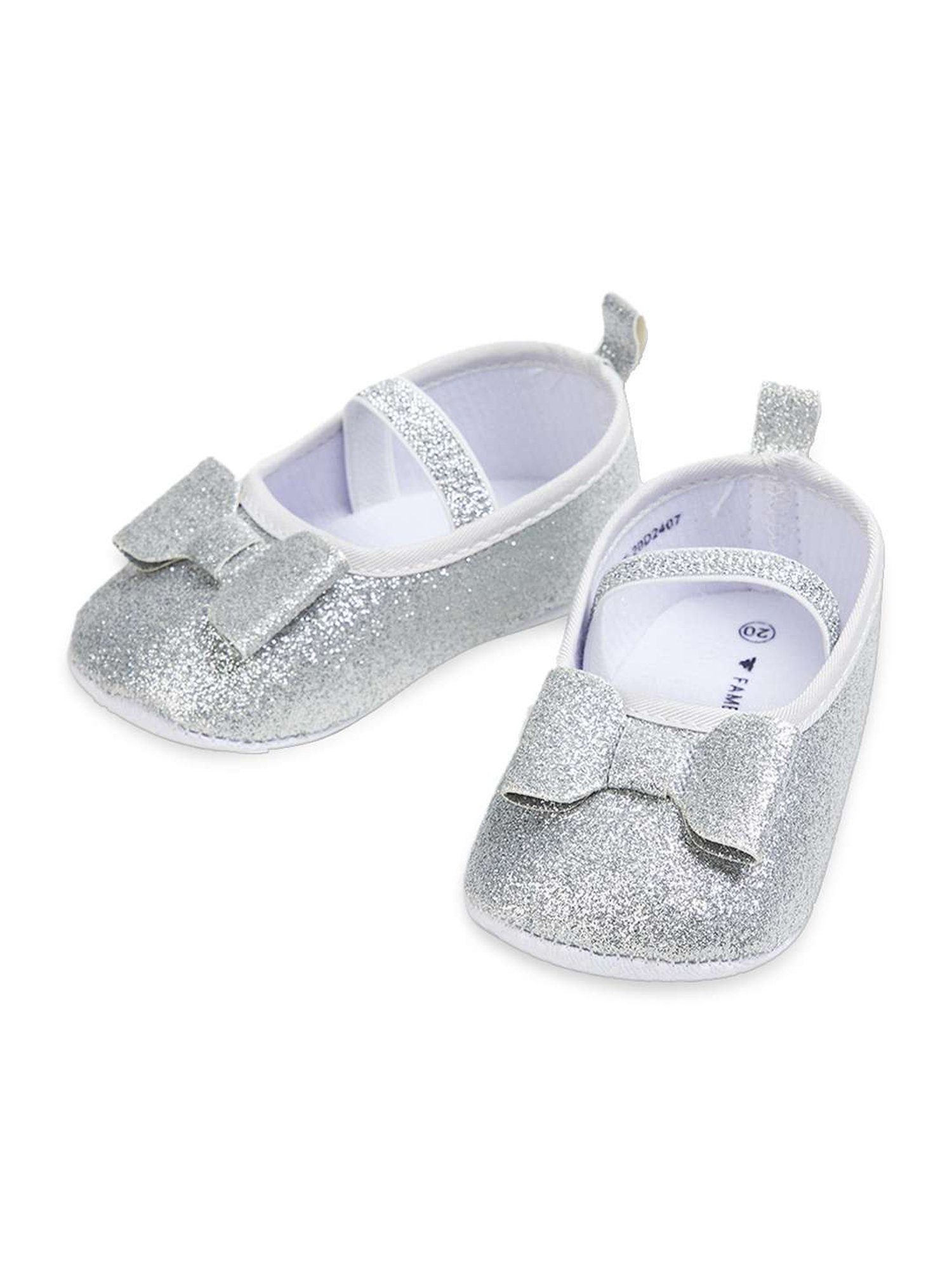 TODDLER YOUNG GIRLS KIDS CHILDRENS SPARKLY SILVER GLITTER PARTY SHOES –  sequinsandswords.co.uk