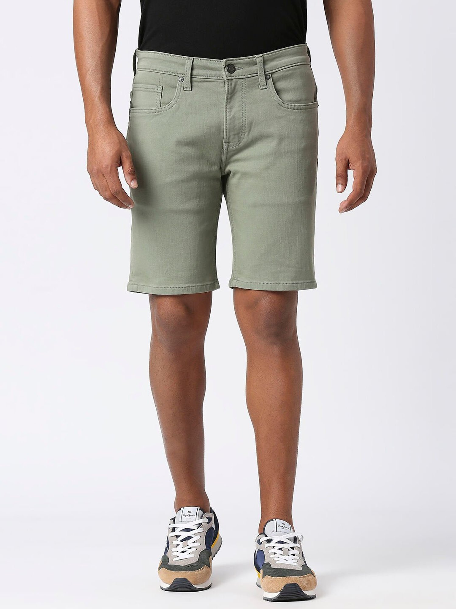 Buy White Shorts & 3/4ths for Men by Pepe Jeans Online | Ajio.com