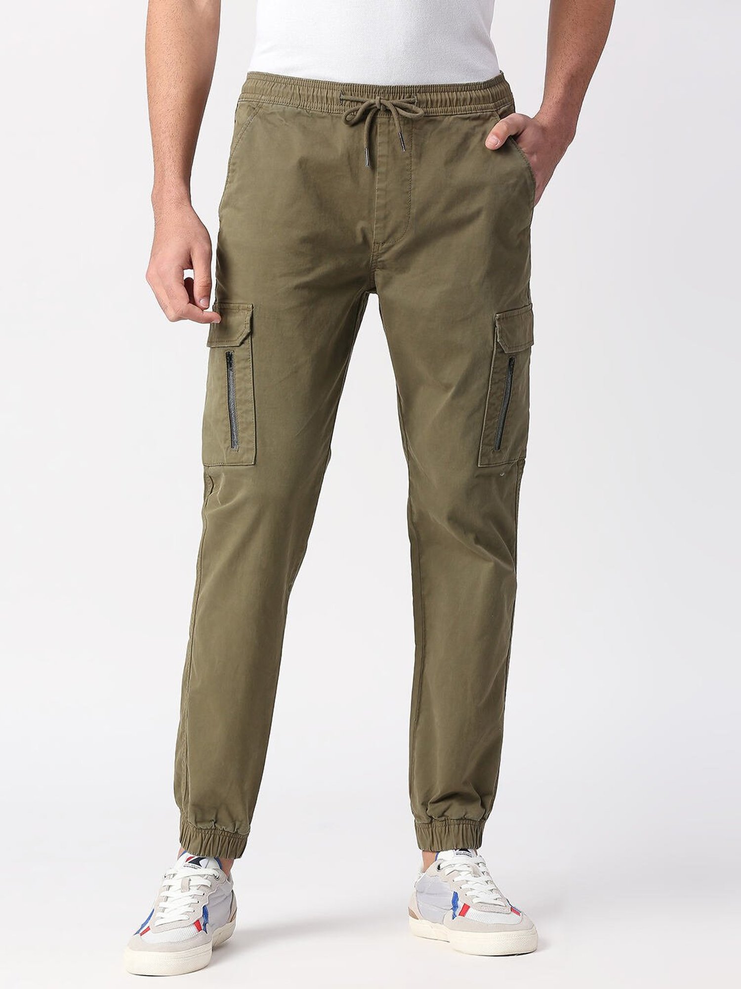 Pepe Jeans Cargos  Buy Pepe Jeans Men Olive Cargo Online  Nykaa Fashion