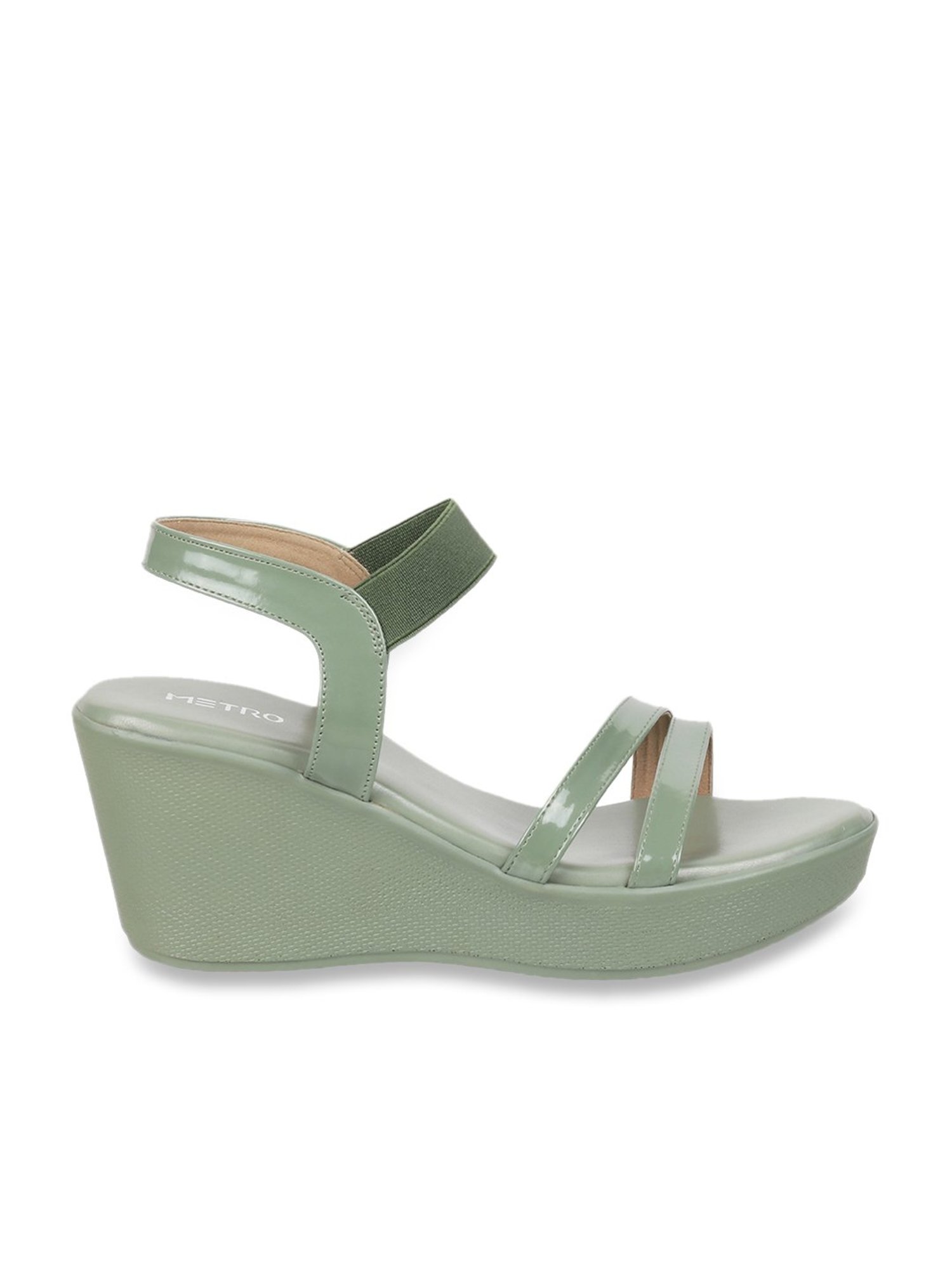 Lime green wedge sandals new arrivals