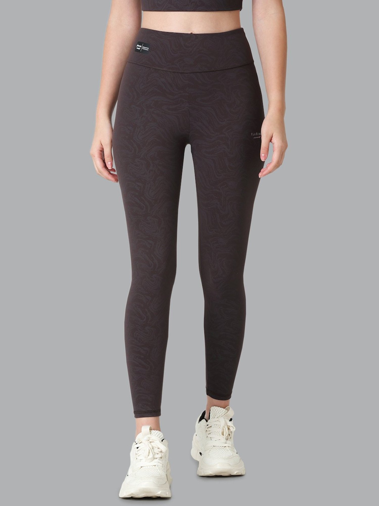 Buy Van Heusen Anti Bacterial High Stretch Leggings - Outer Space for  Women's Online @ Tata CLiQ