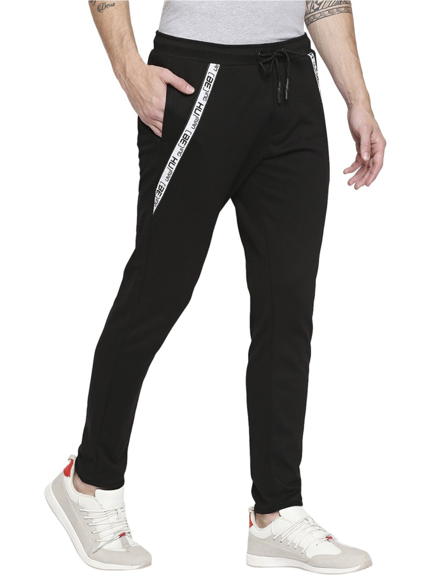Being Human Black Solid Casual Joggers 566696 Size  28 in Hyderabad at  best price by Jadeblue Store  Justdial