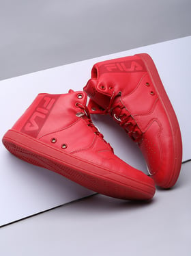 All red high deals top filas